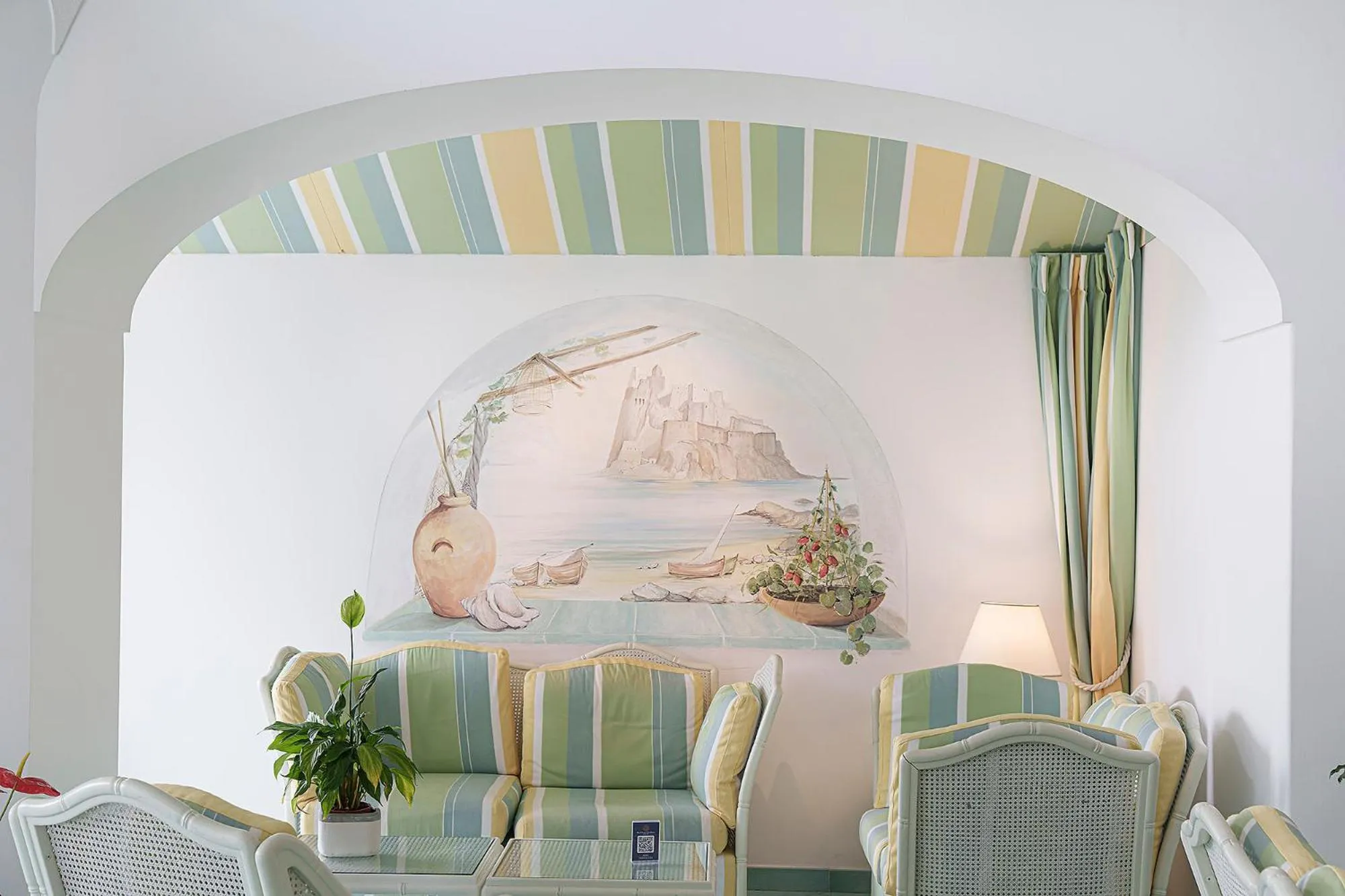 Lobby or reception in Hotel Floridiana Terme