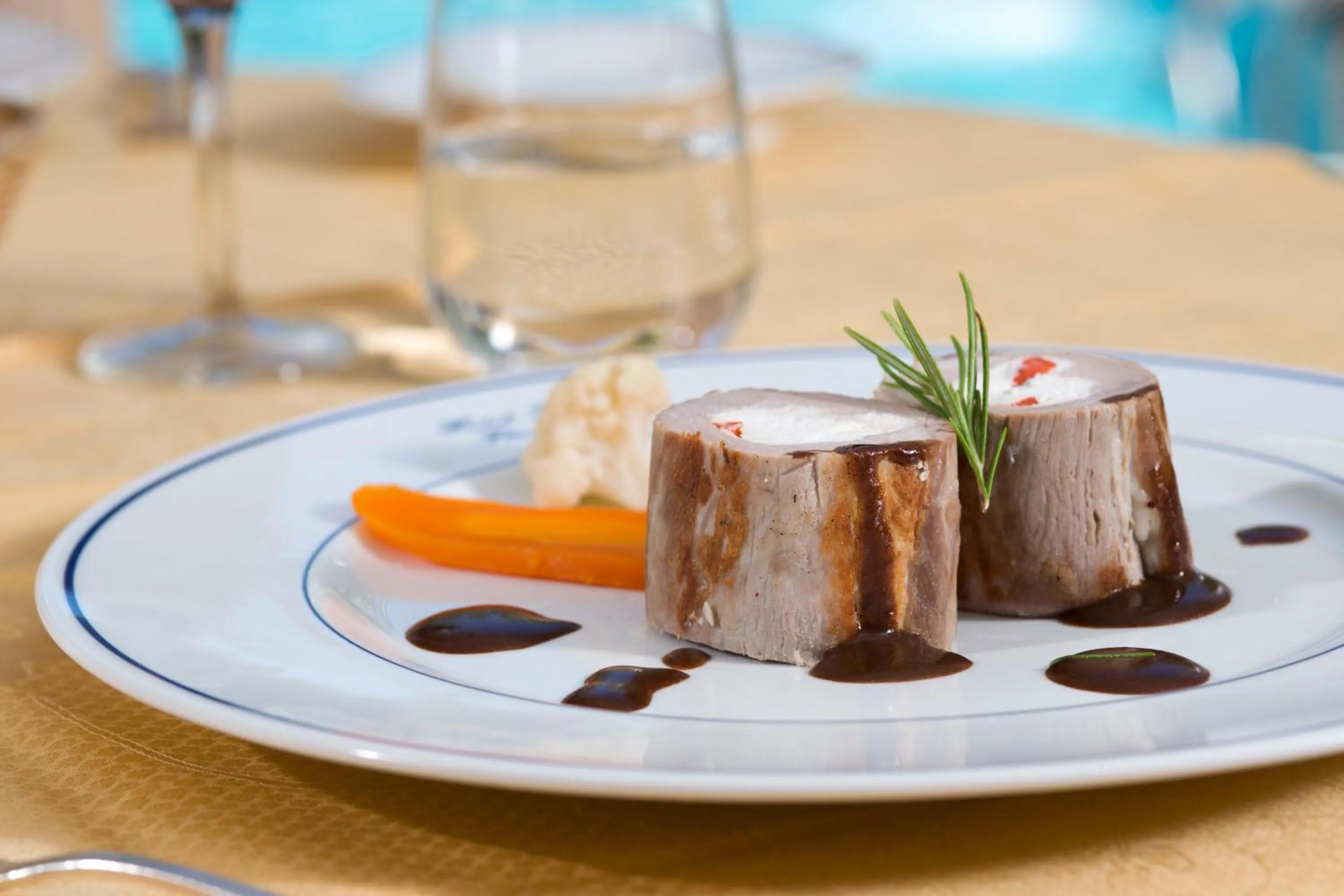 Food and drinks in Hotel Floridiana Terme