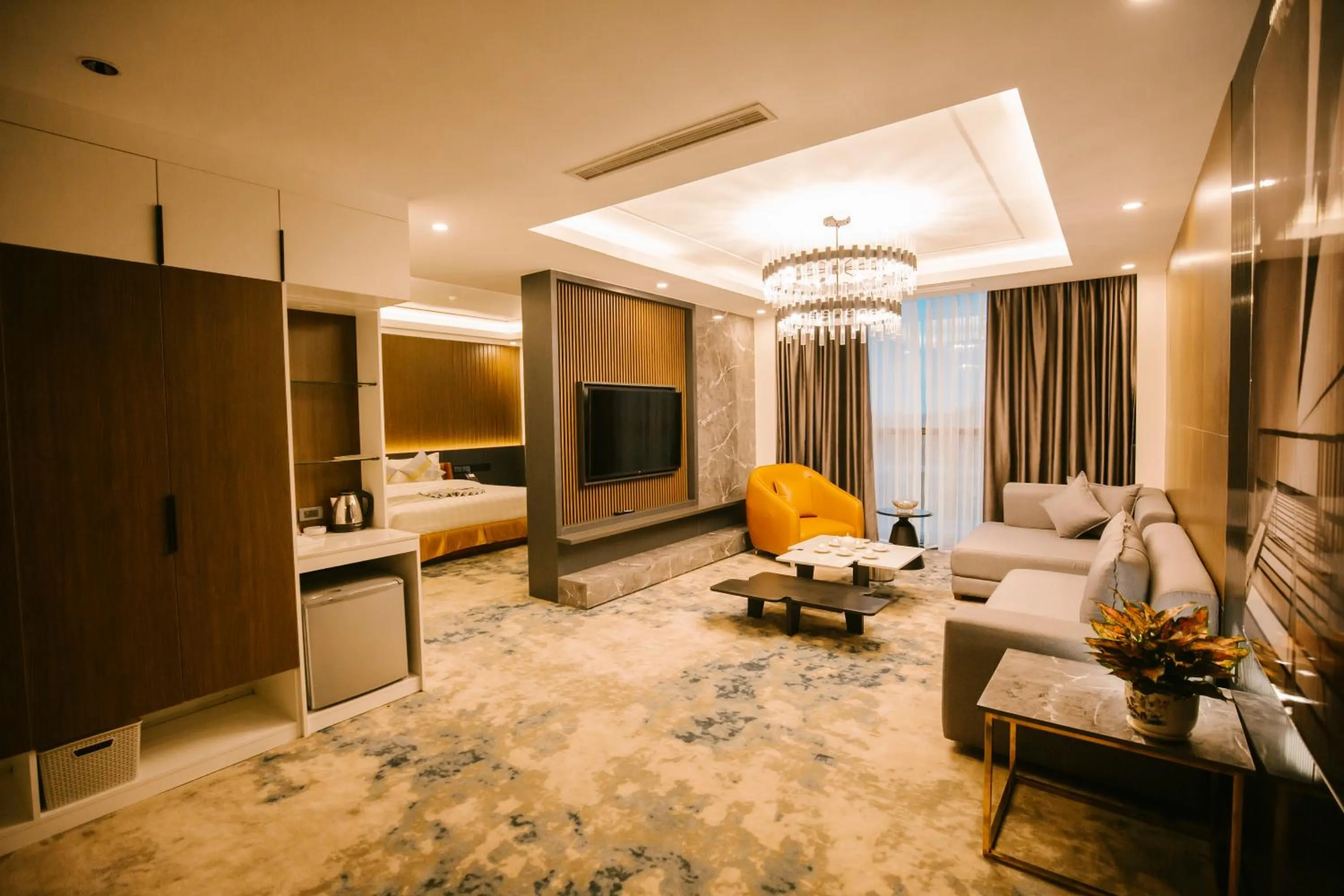Living room in Songlam Waterfront Hotel - 藍江酒店