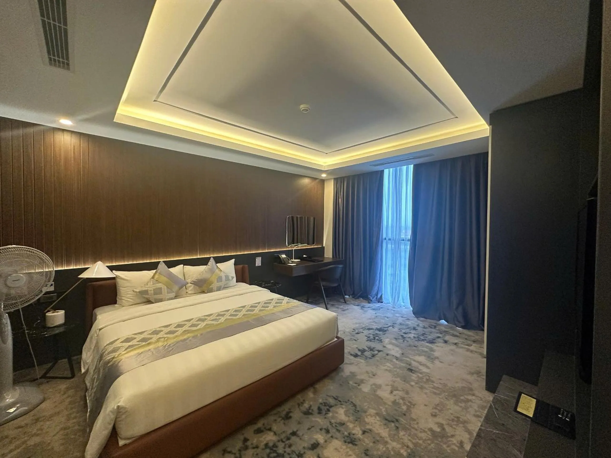 Bed in Songlam Waterfront Hotel - 藍江酒店