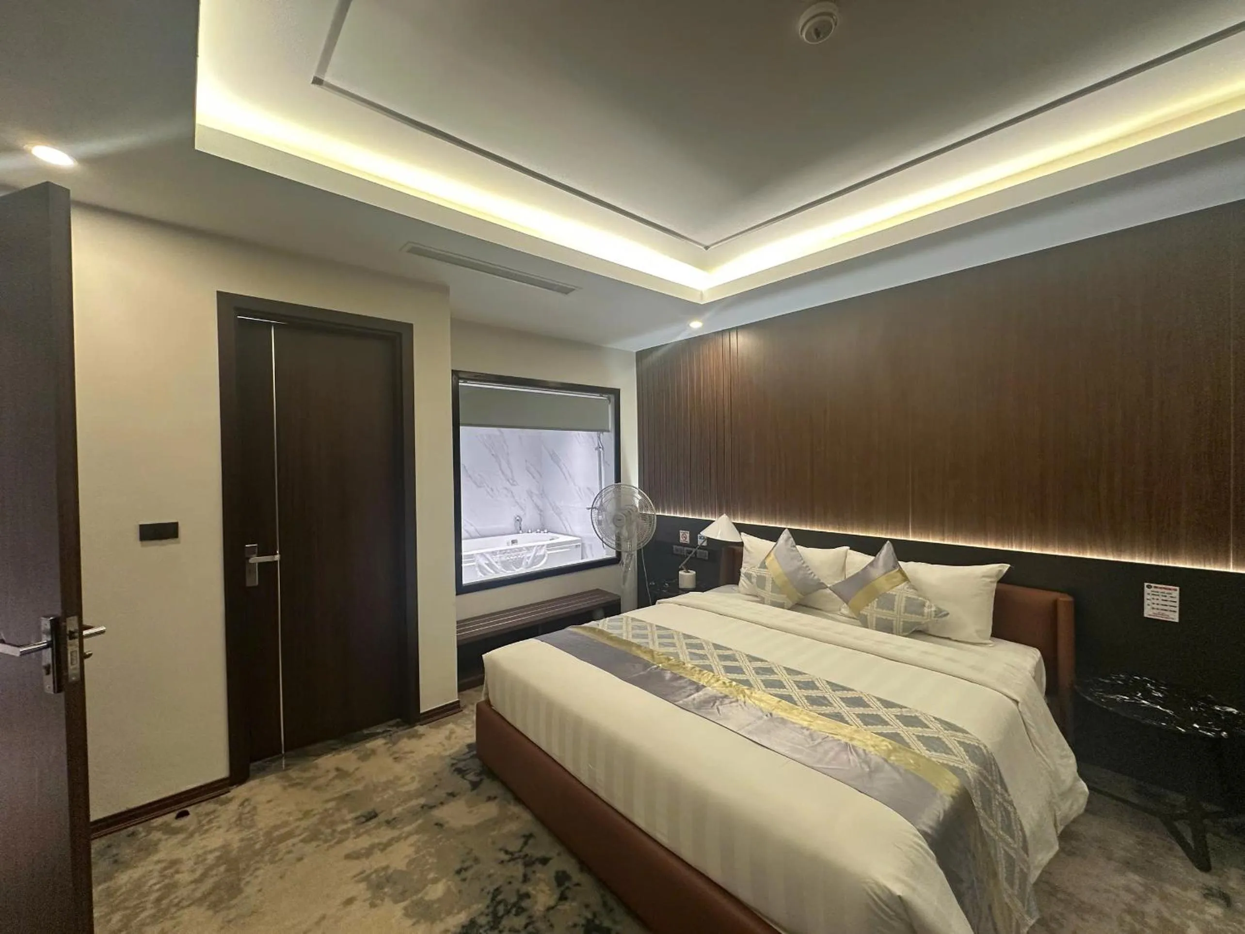 Bed in Songlam Waterfront Hotel - 藍江酒店