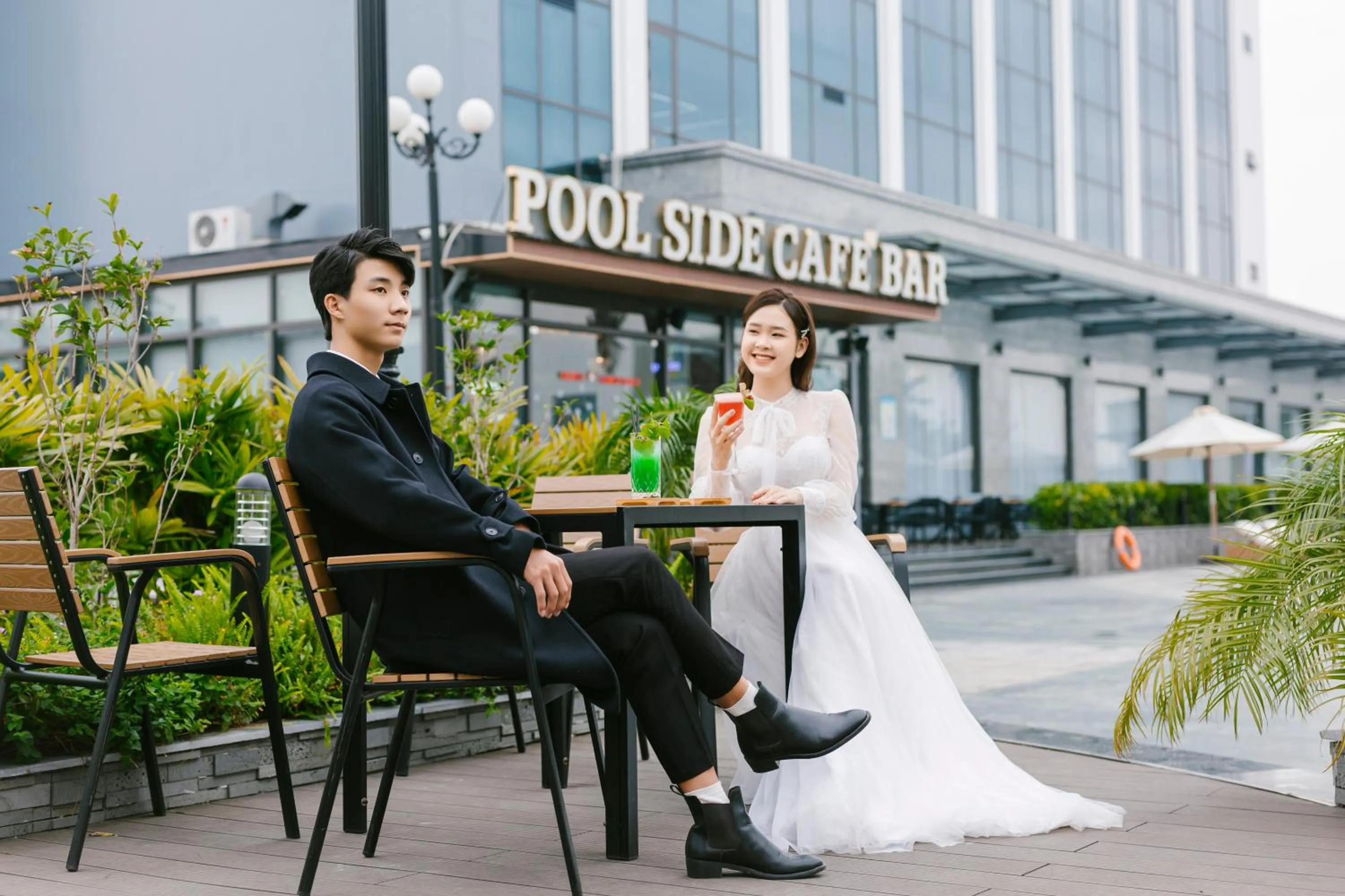 Balcony/Terrace in Songlam Waterfront Hotel - 藍江酒店