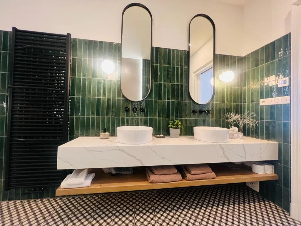 Bathroom in Apartmány Marienhof