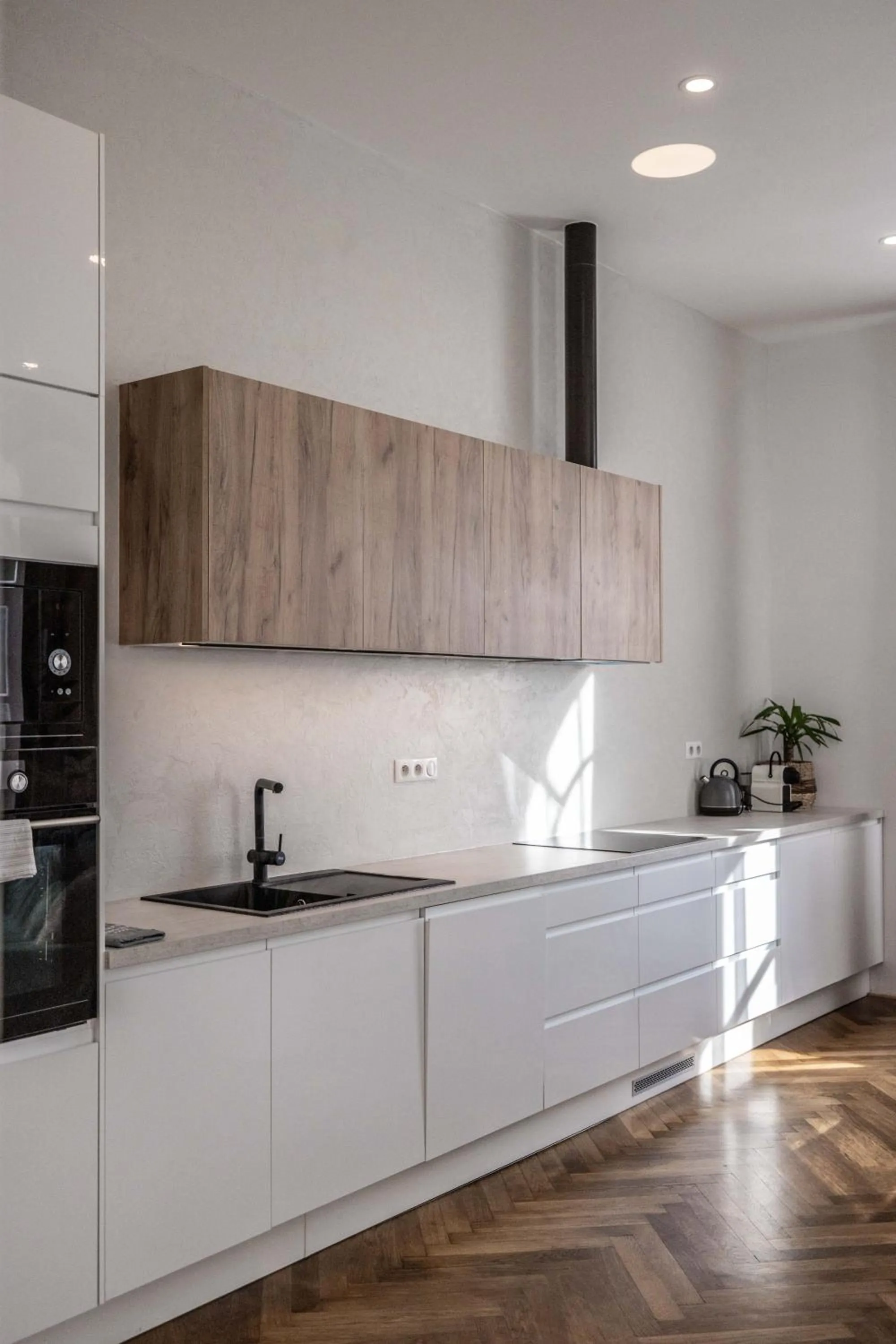 Kitchen or kitchenette in Apartmány Marienhof