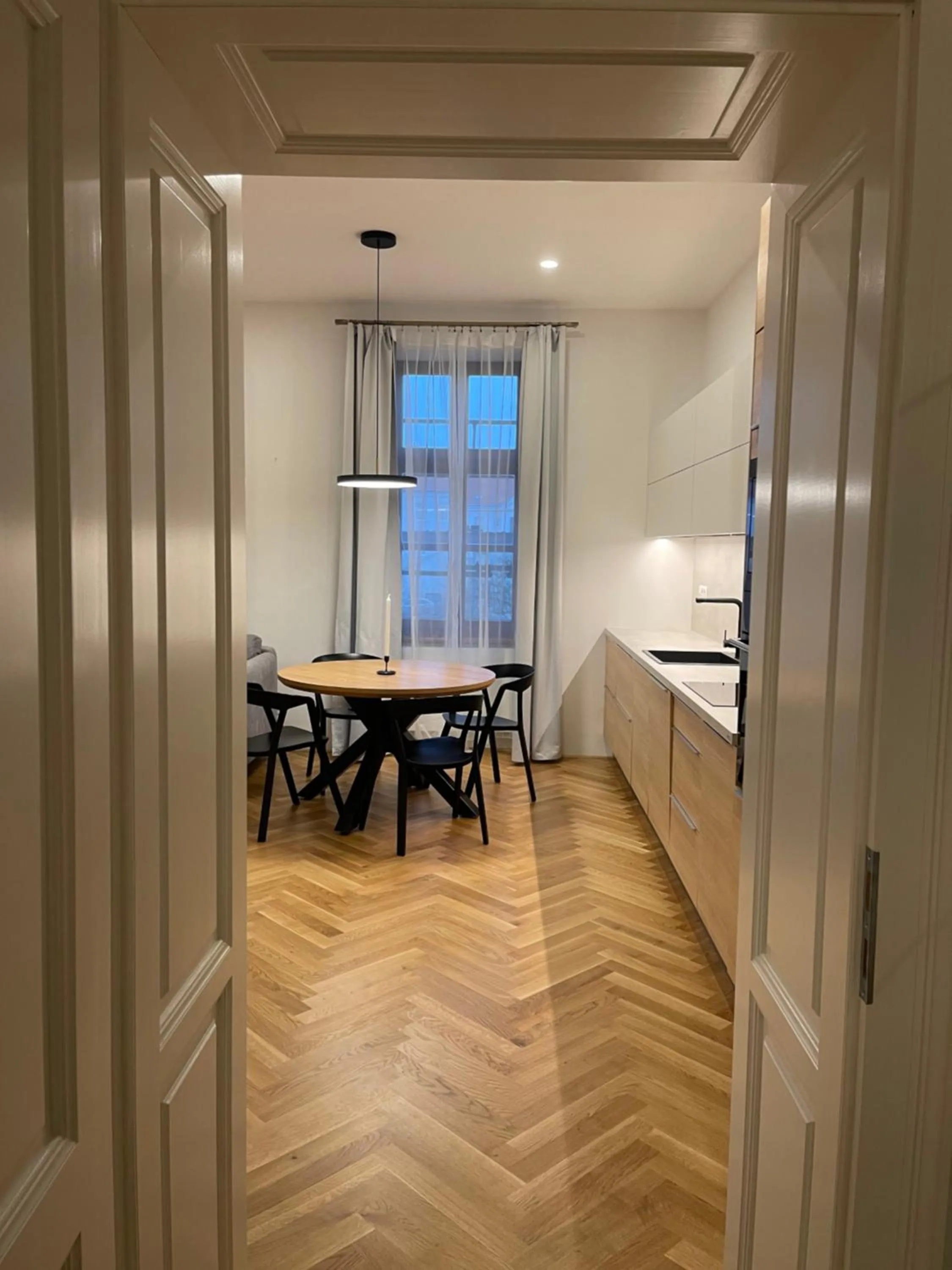 Dining area in Apartmány Marienhof