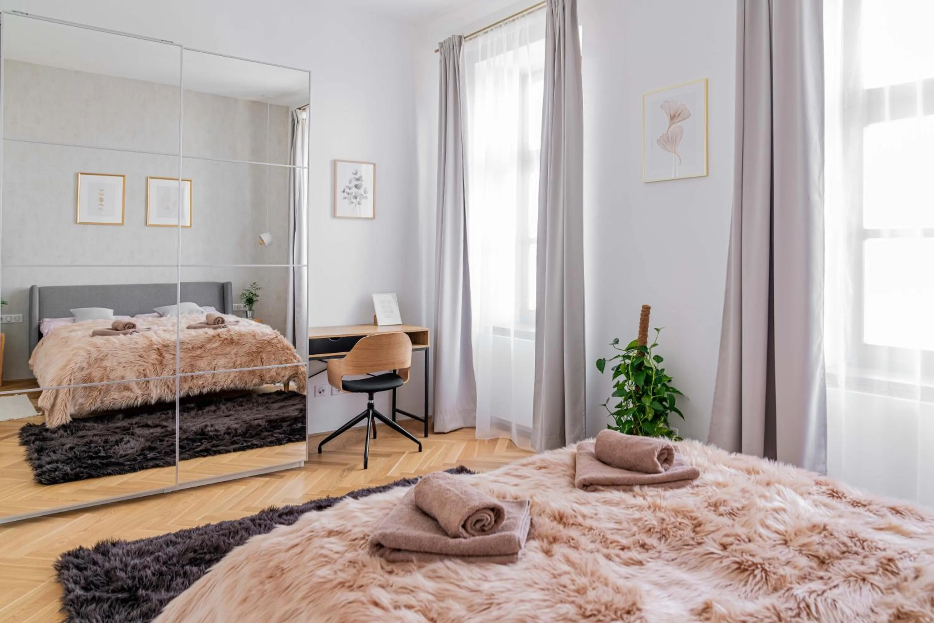 Bed in Apartmány Marienhof