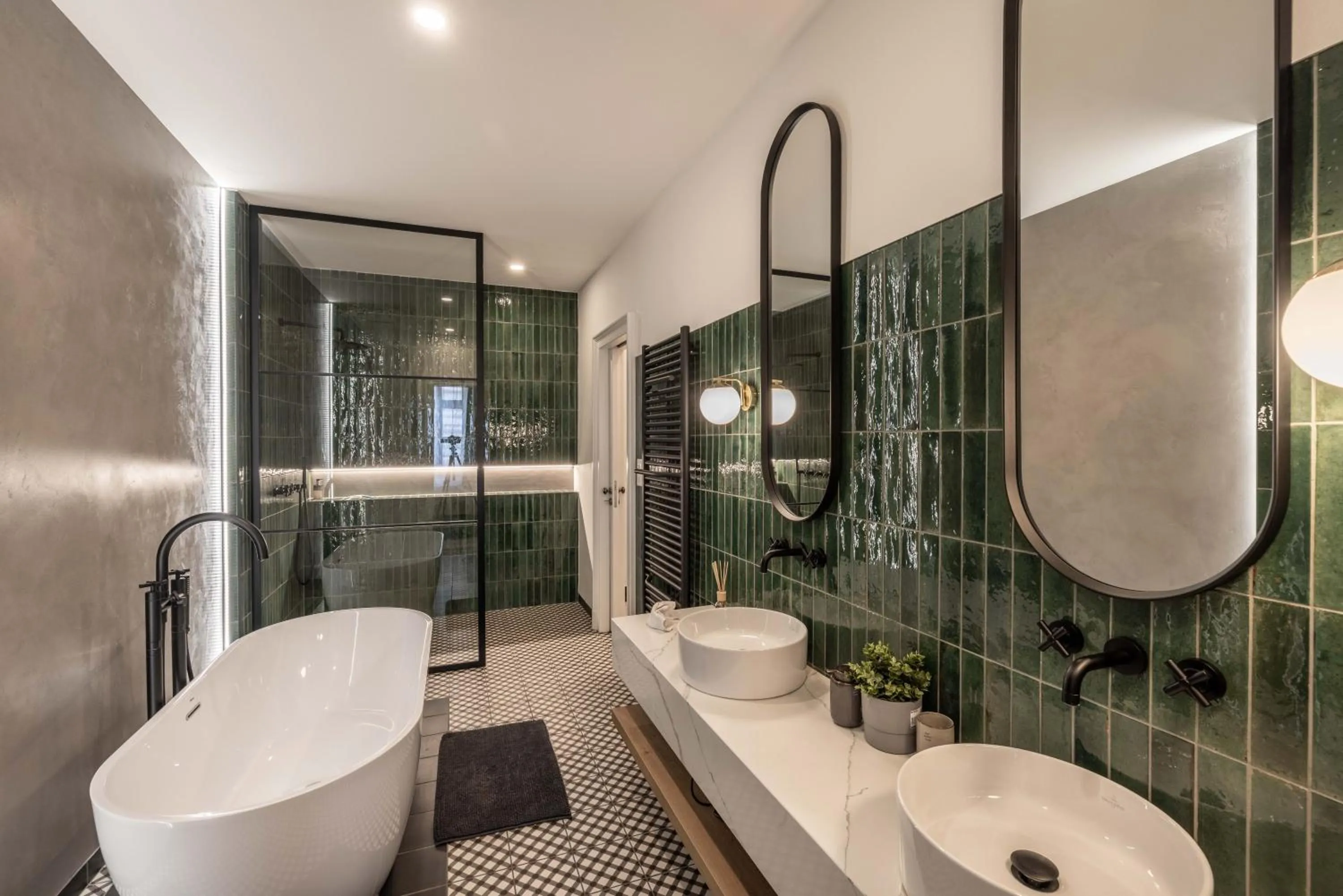 Shower in Apartmány Marienhof