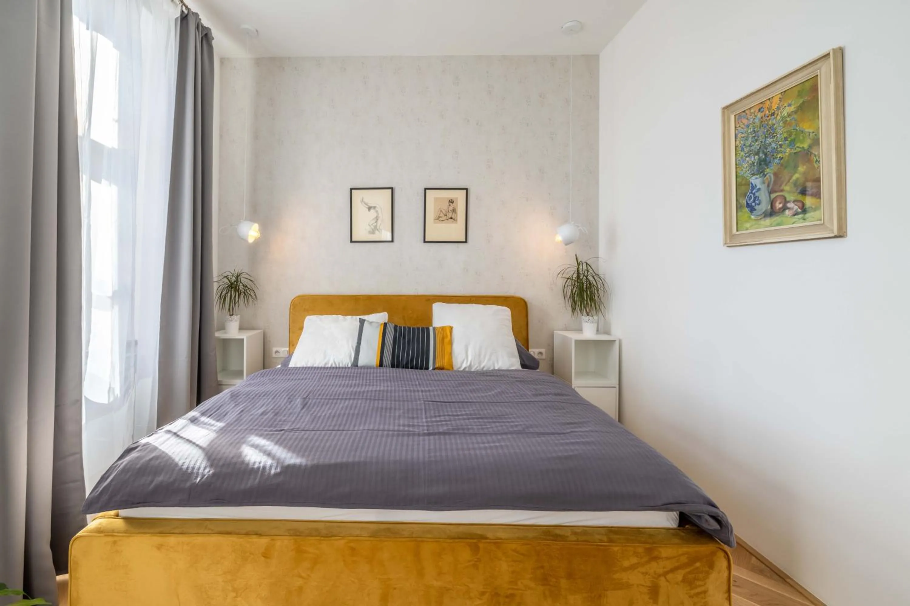 Bed in Apartmány Marienhof