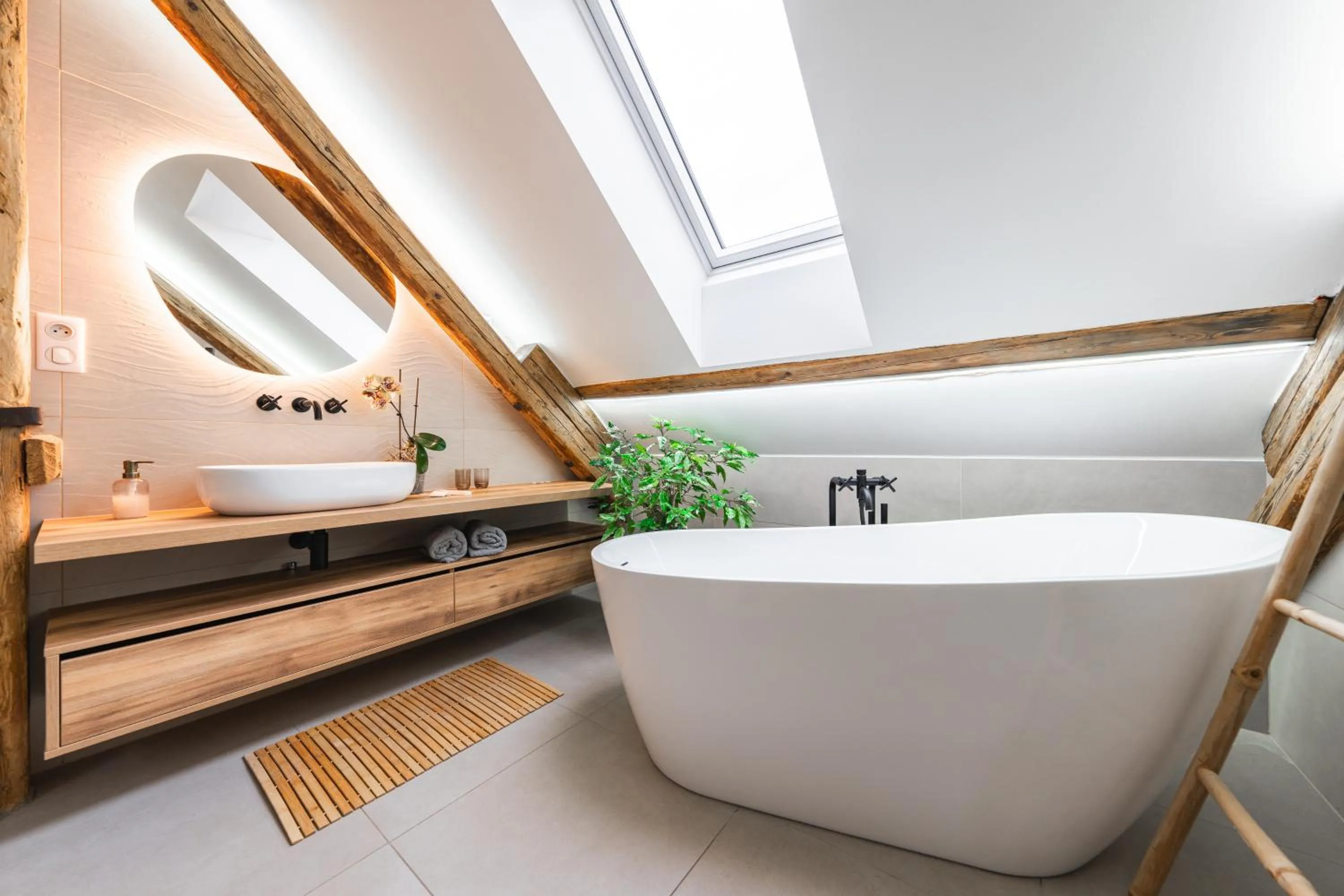 Bathroom in Apartmány Marienhof