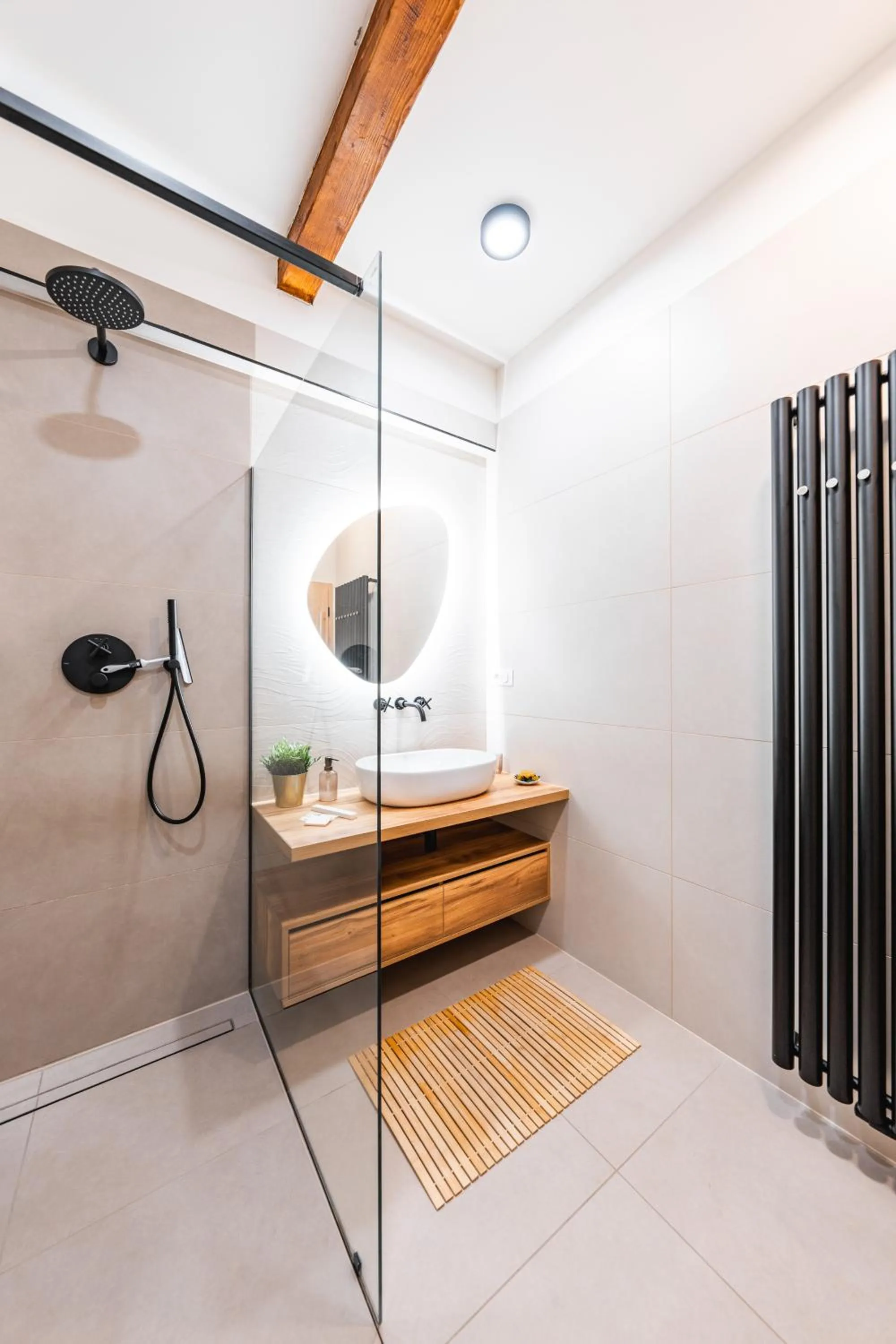 Shower in Apartmány Marienhof