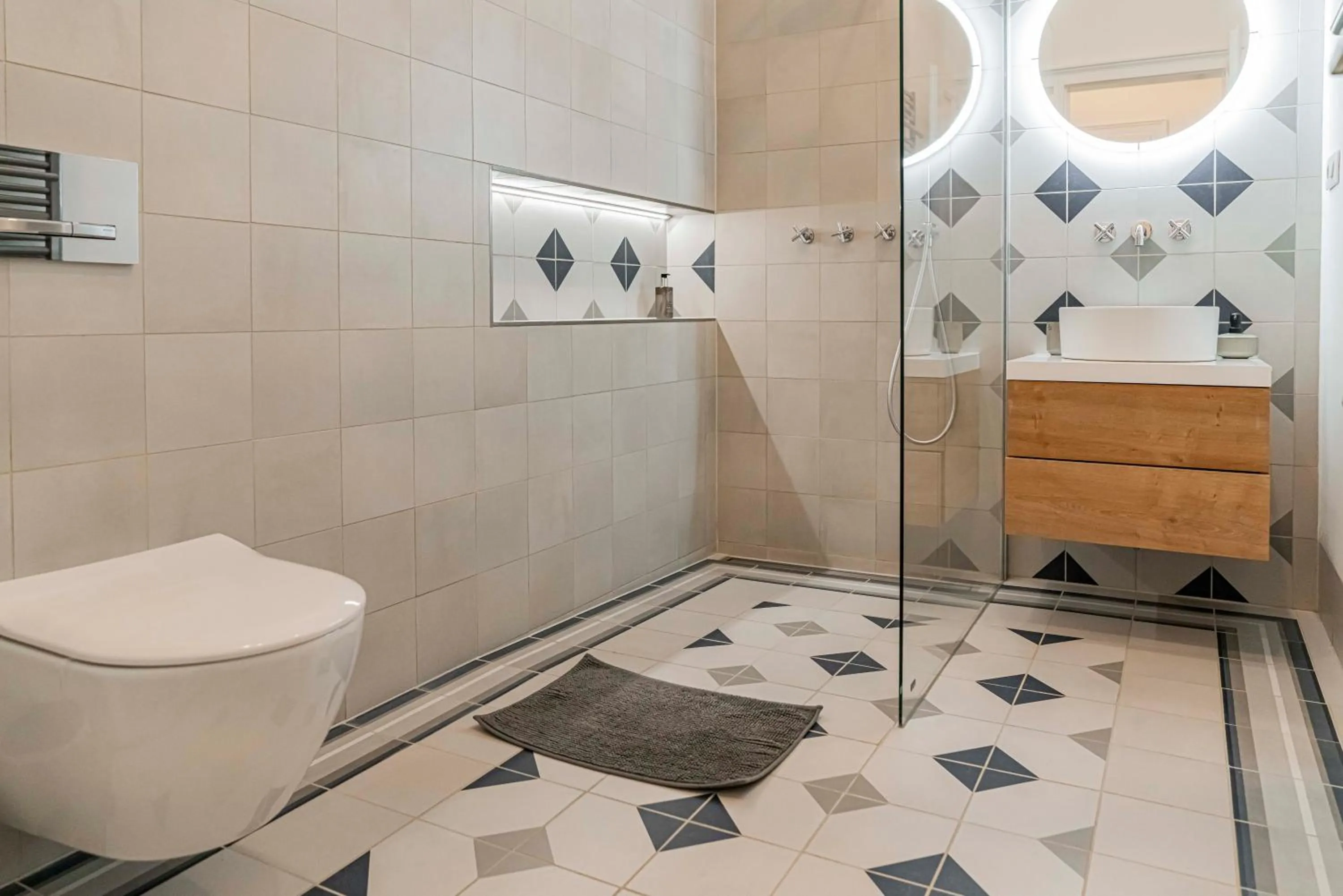 Shower in Apartmány Marienhof