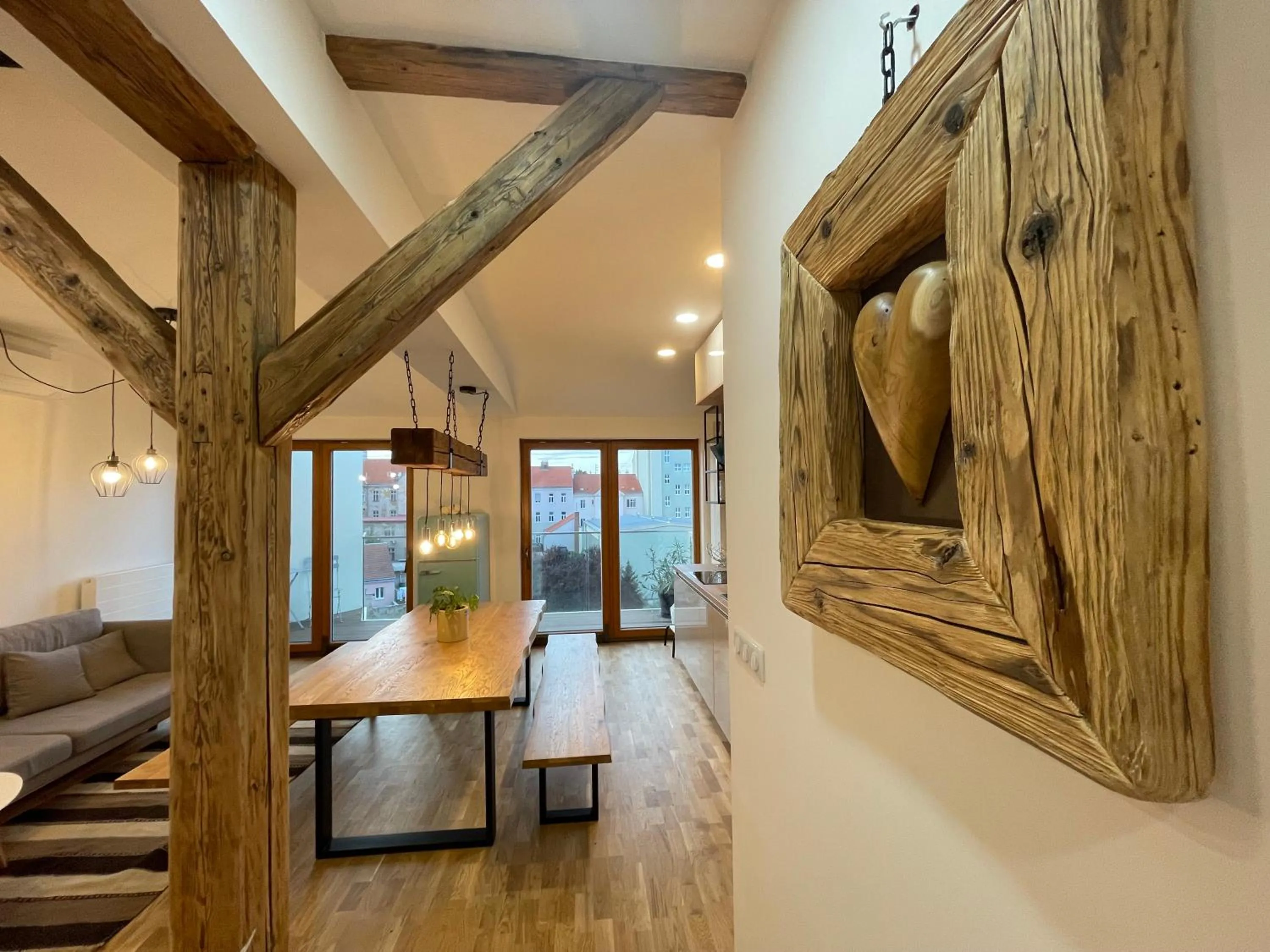 Seating area in Apartmány Marienhof