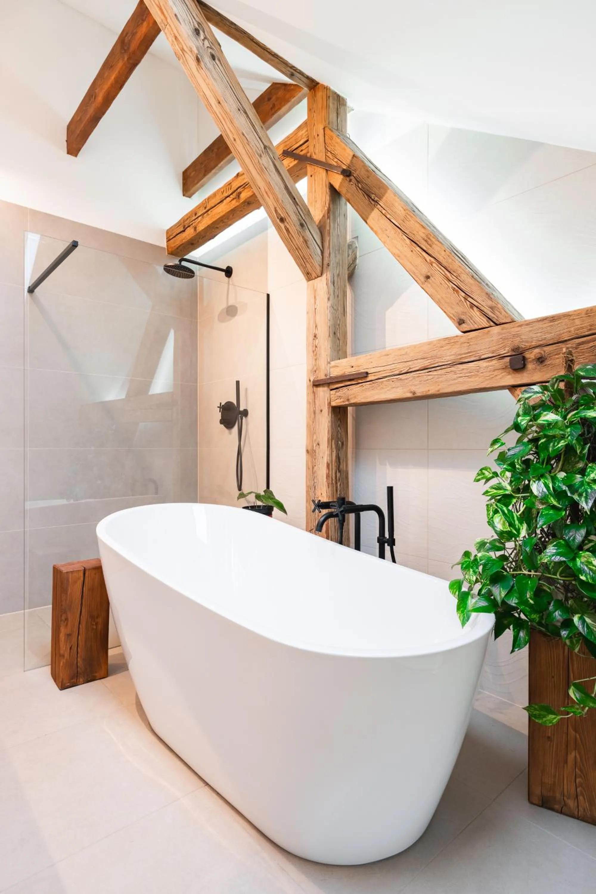 Bathroom in Apartmány Marienhof