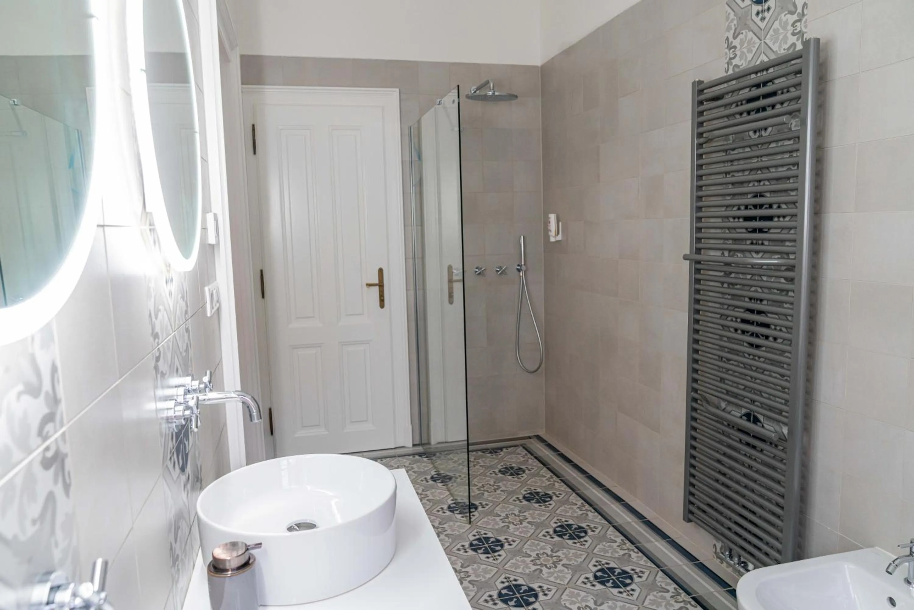 Shower in Apartmány Marienhof