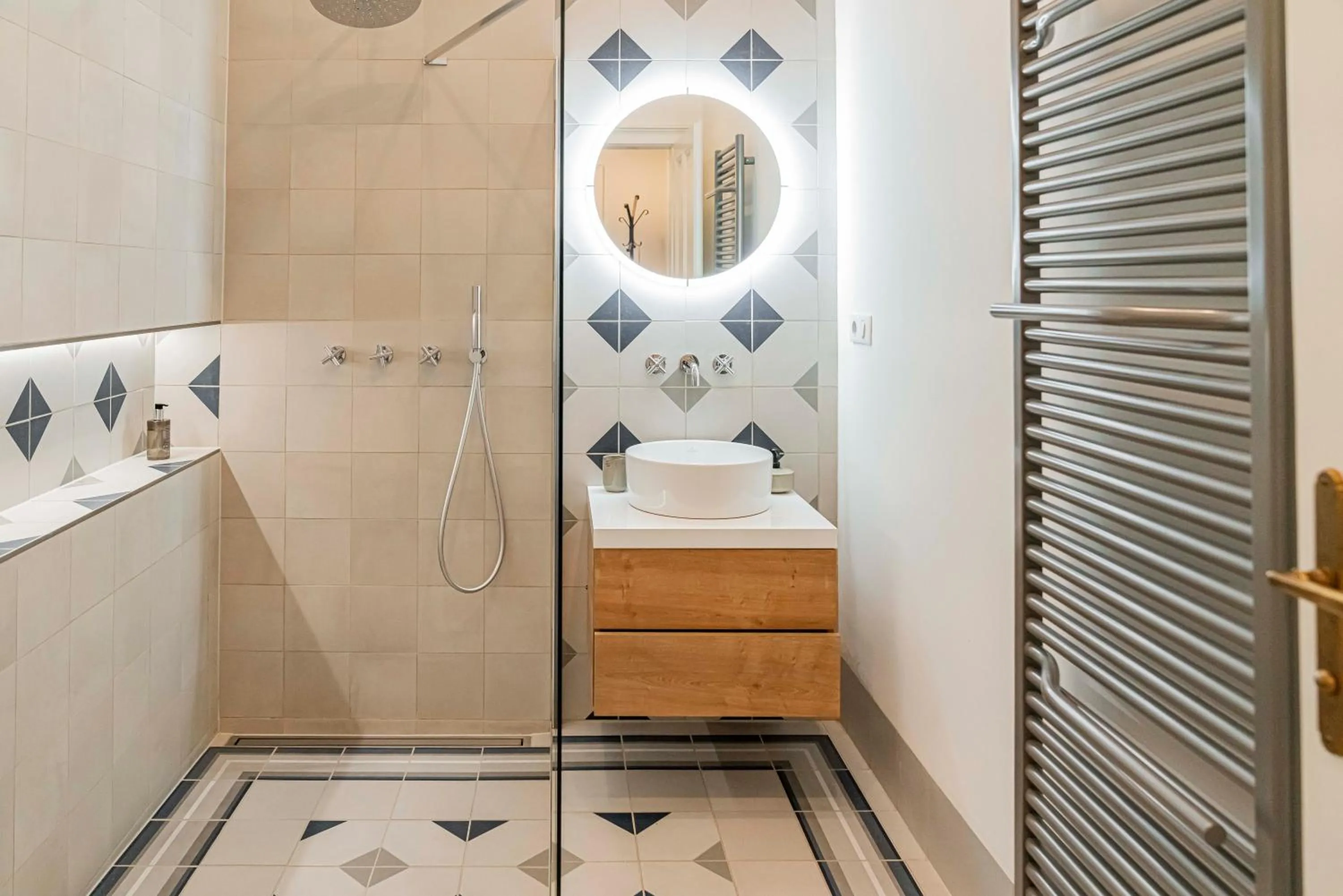 Shower in Apartmány Marienhof