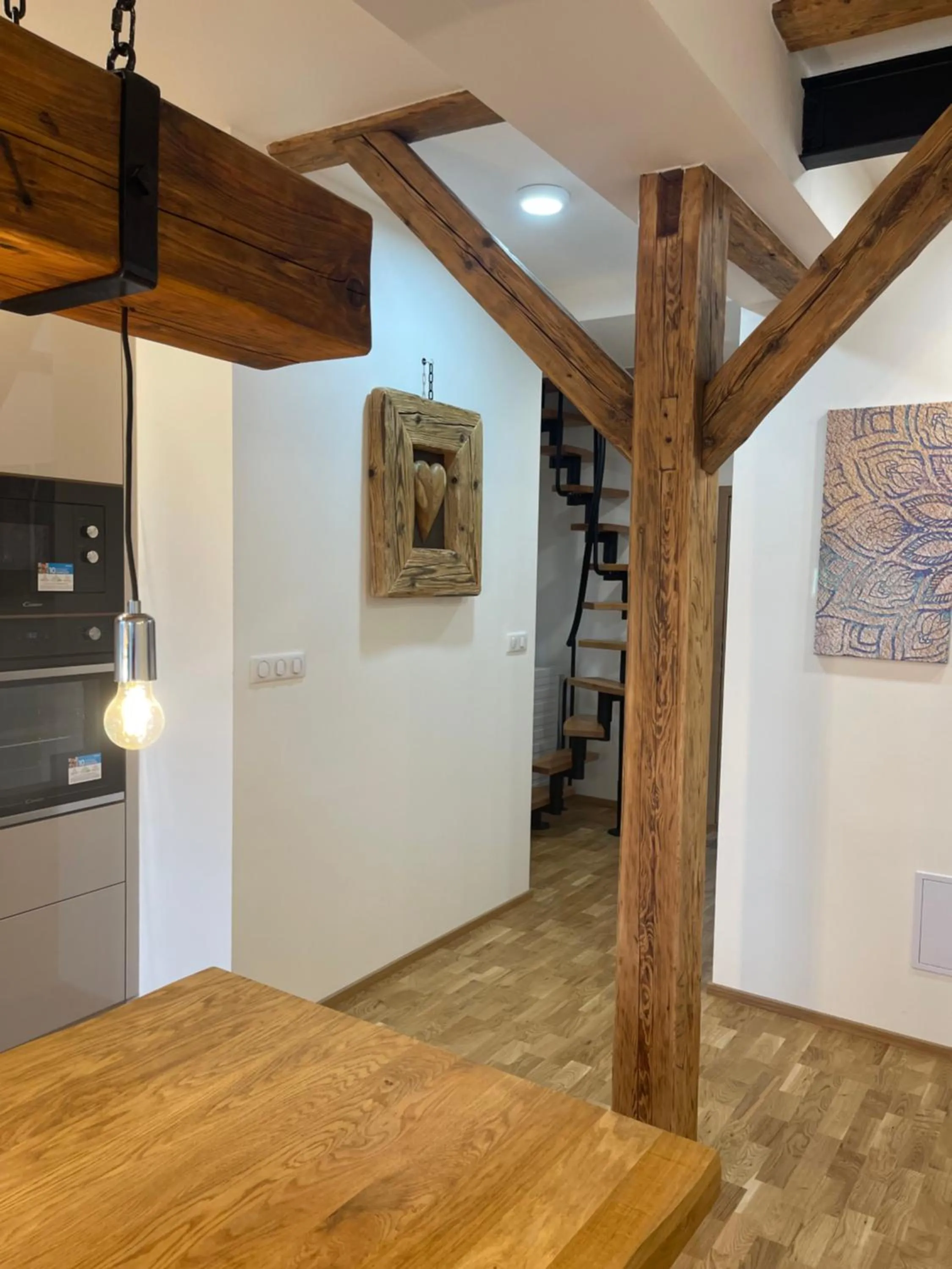 Dining area in Apartmány Marienhof