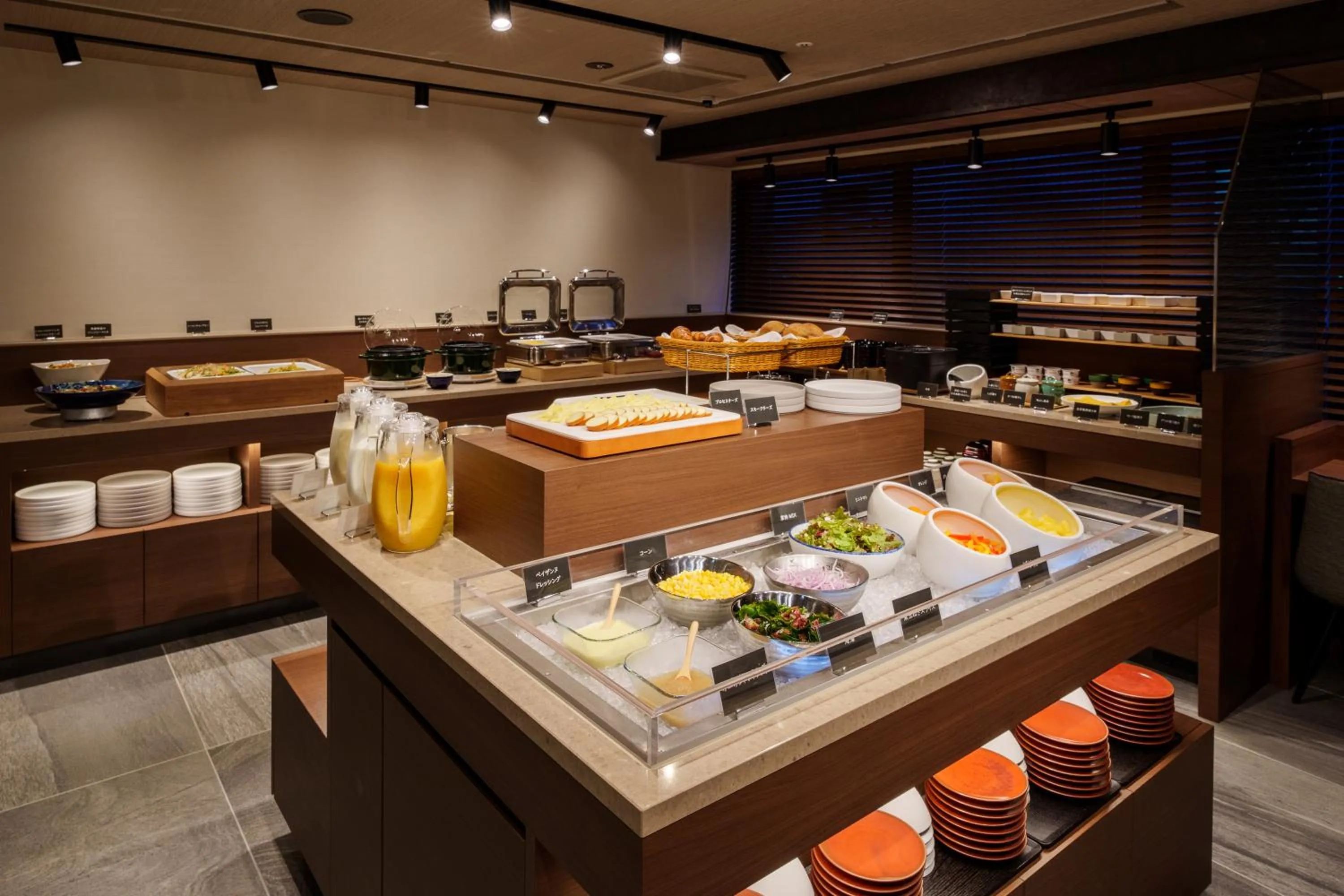 Buffet breakfast in Hotel GrandConsort Naha