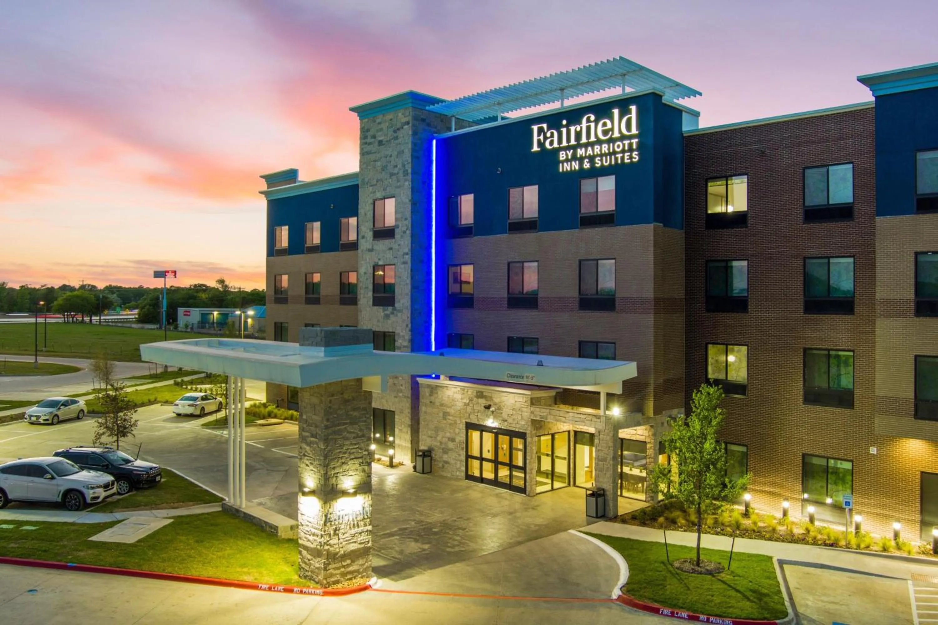 Property building in Fairfield Inn & Suites by Marriott Corinth South Denton Area