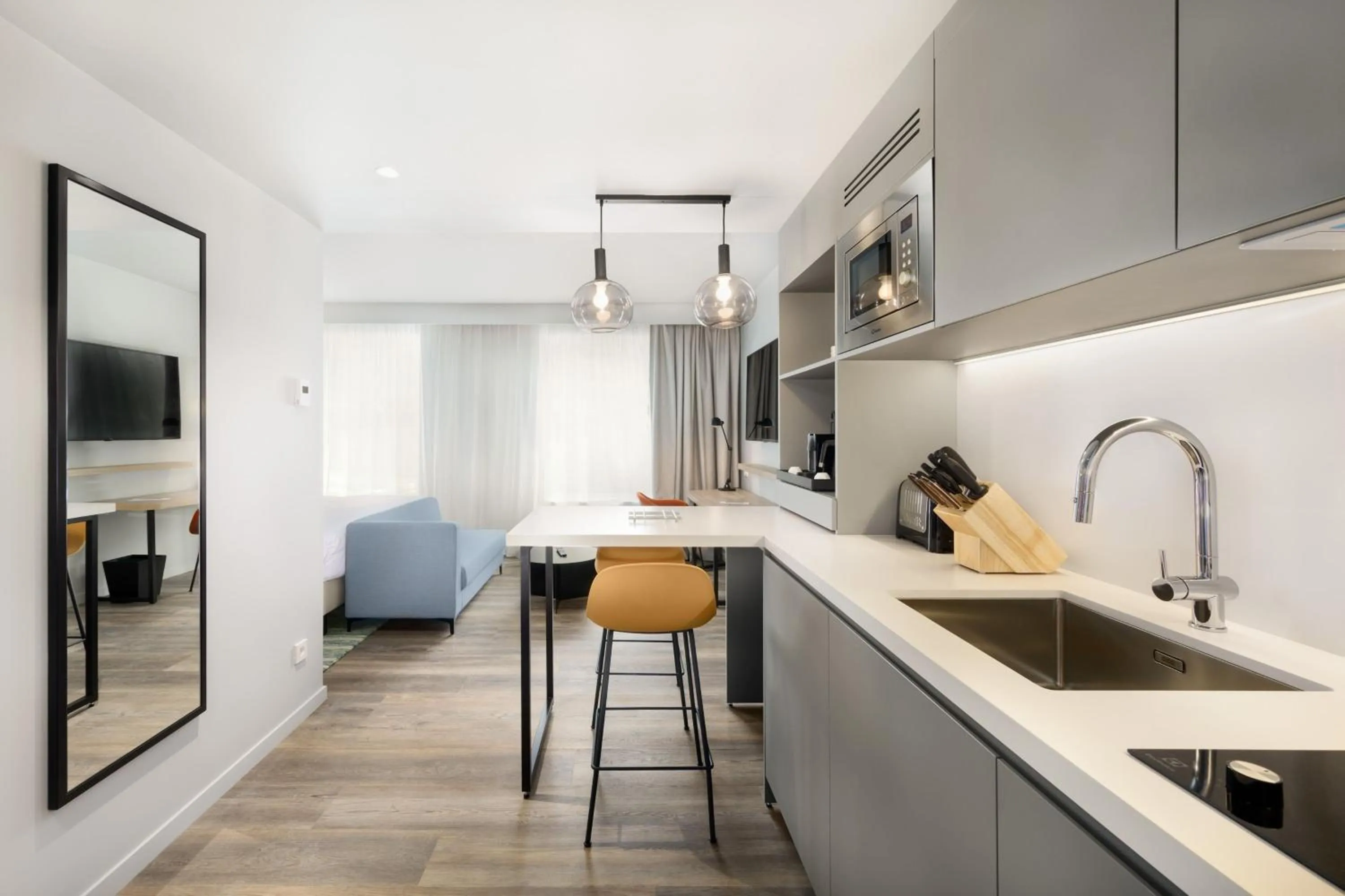 Photo of the whole room in Residence Inn by Marriott Paris Charles de Gaulle Central Airport