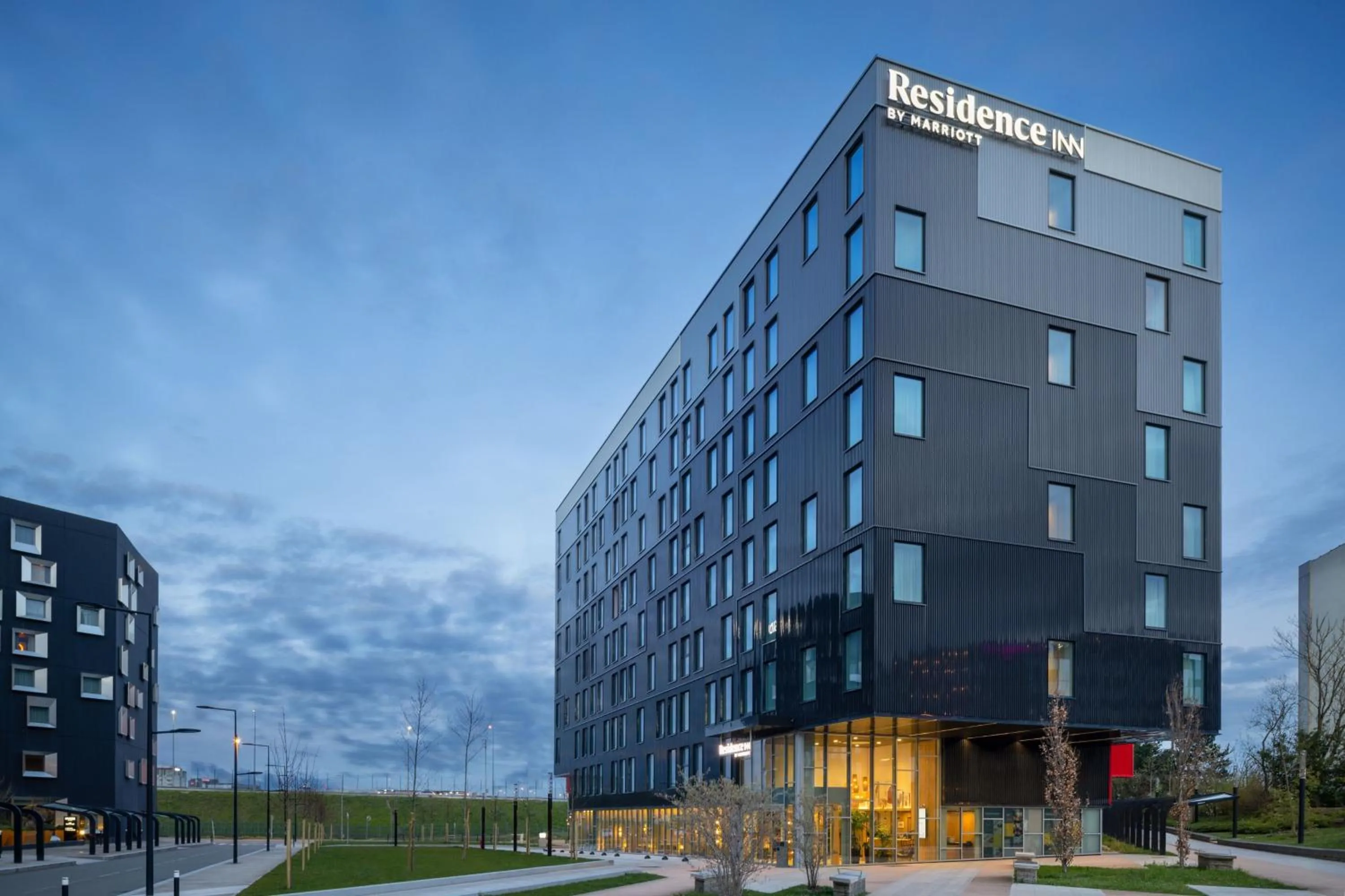 Property building in Residence Inn by Marriott Paris Charles de Gaulle Central Airport
