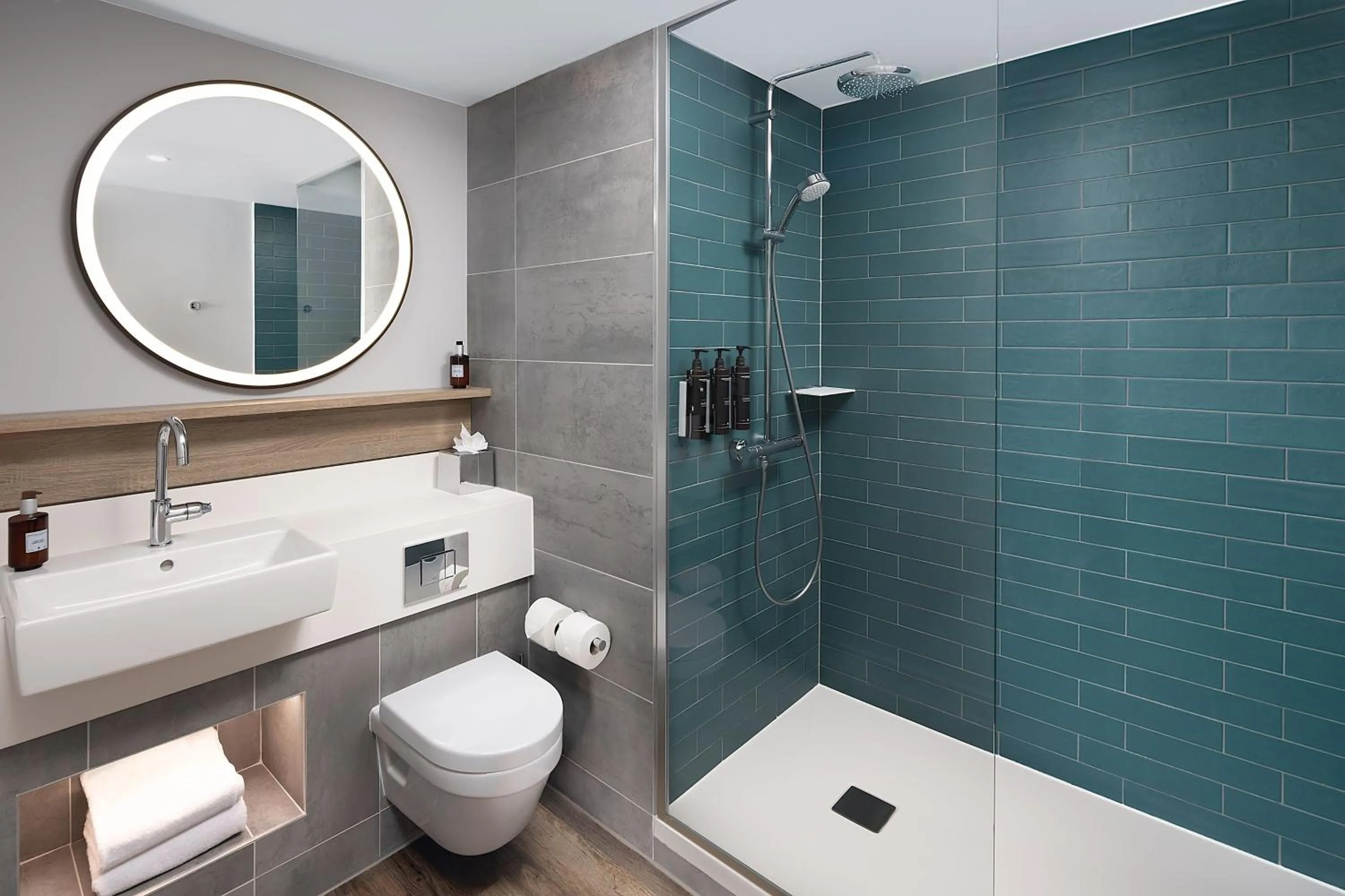 Bathroom in Residence Inn by Marriott Paris Charles de Gaulle Central Airport