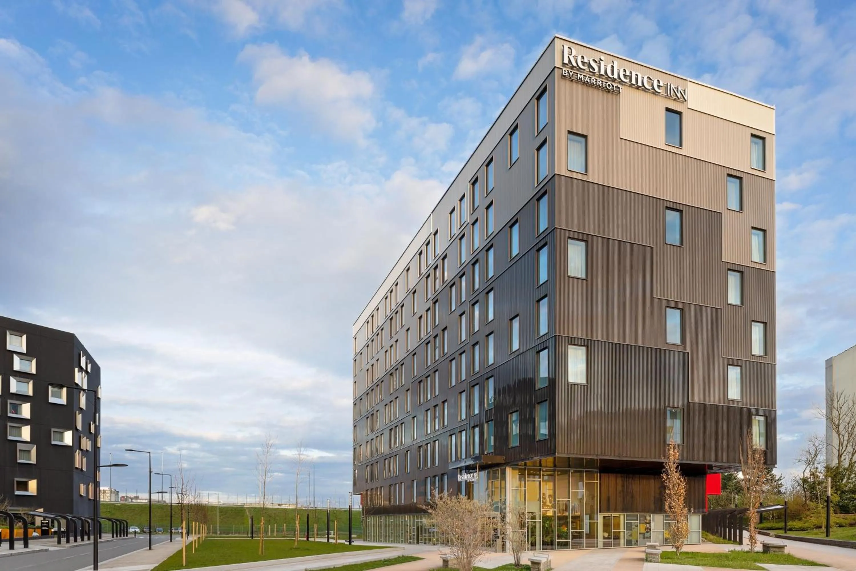 Property building in Residence Inn by Marriott Paris Charles de Gaulle Central Airport
