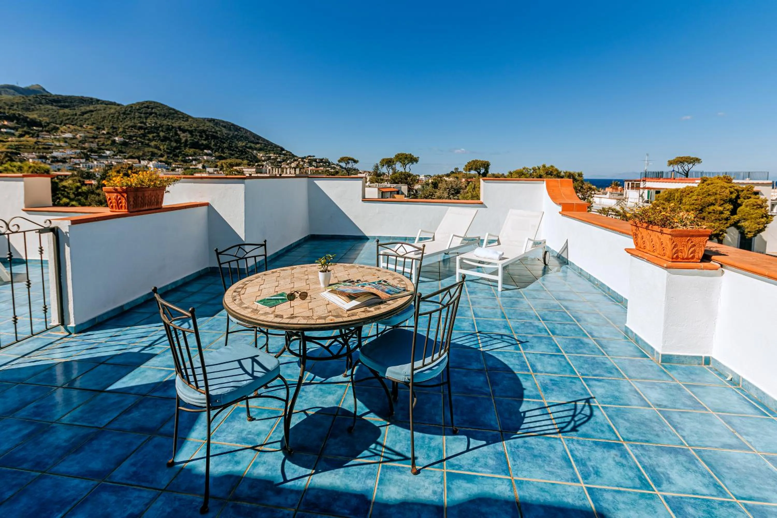Balcony/Terrace in Hotel Regina Palace Terme
