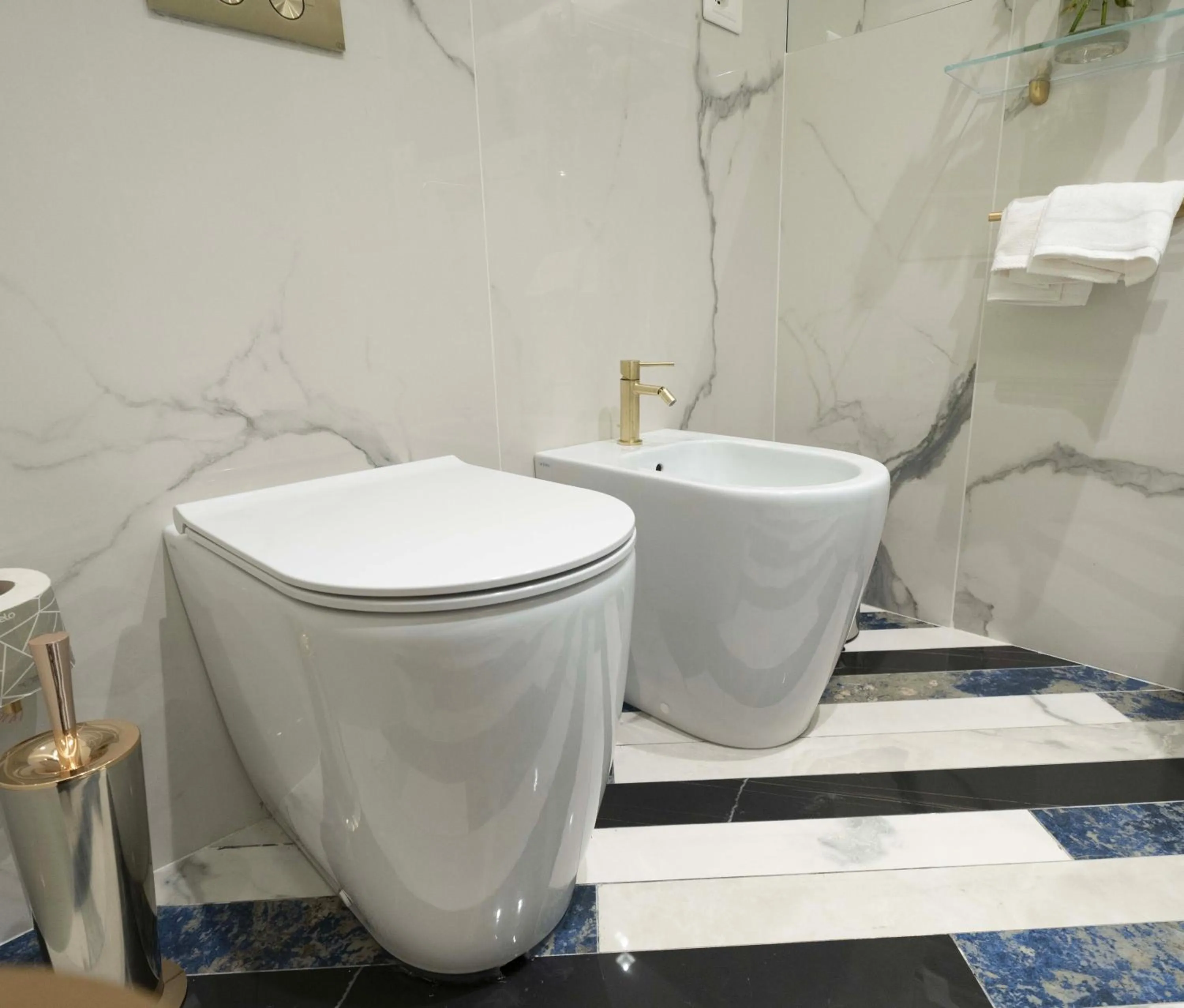 Bathroom in Hotel Cala Moresca