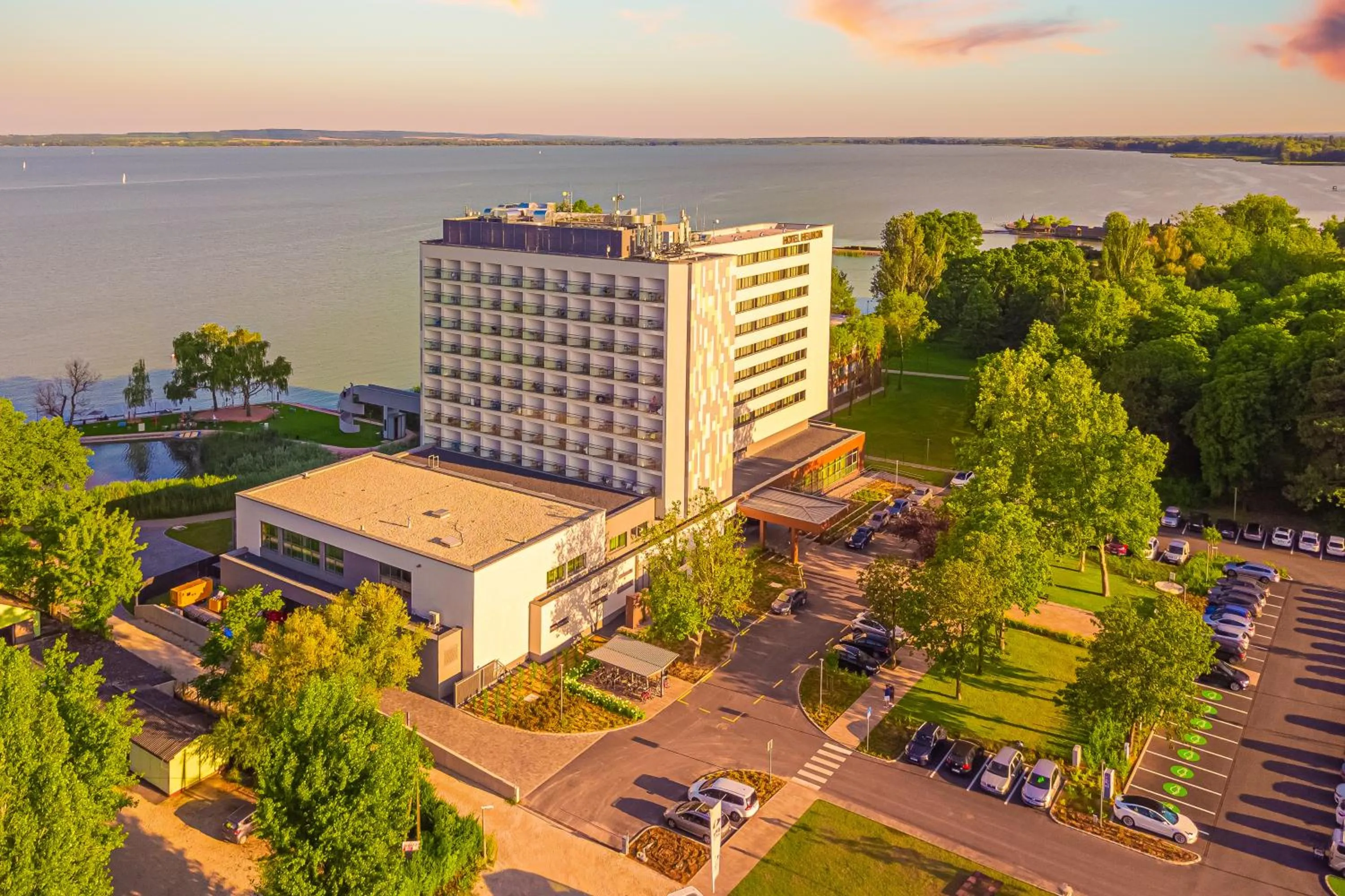 Property building in Hotel Helikon, Keszthely