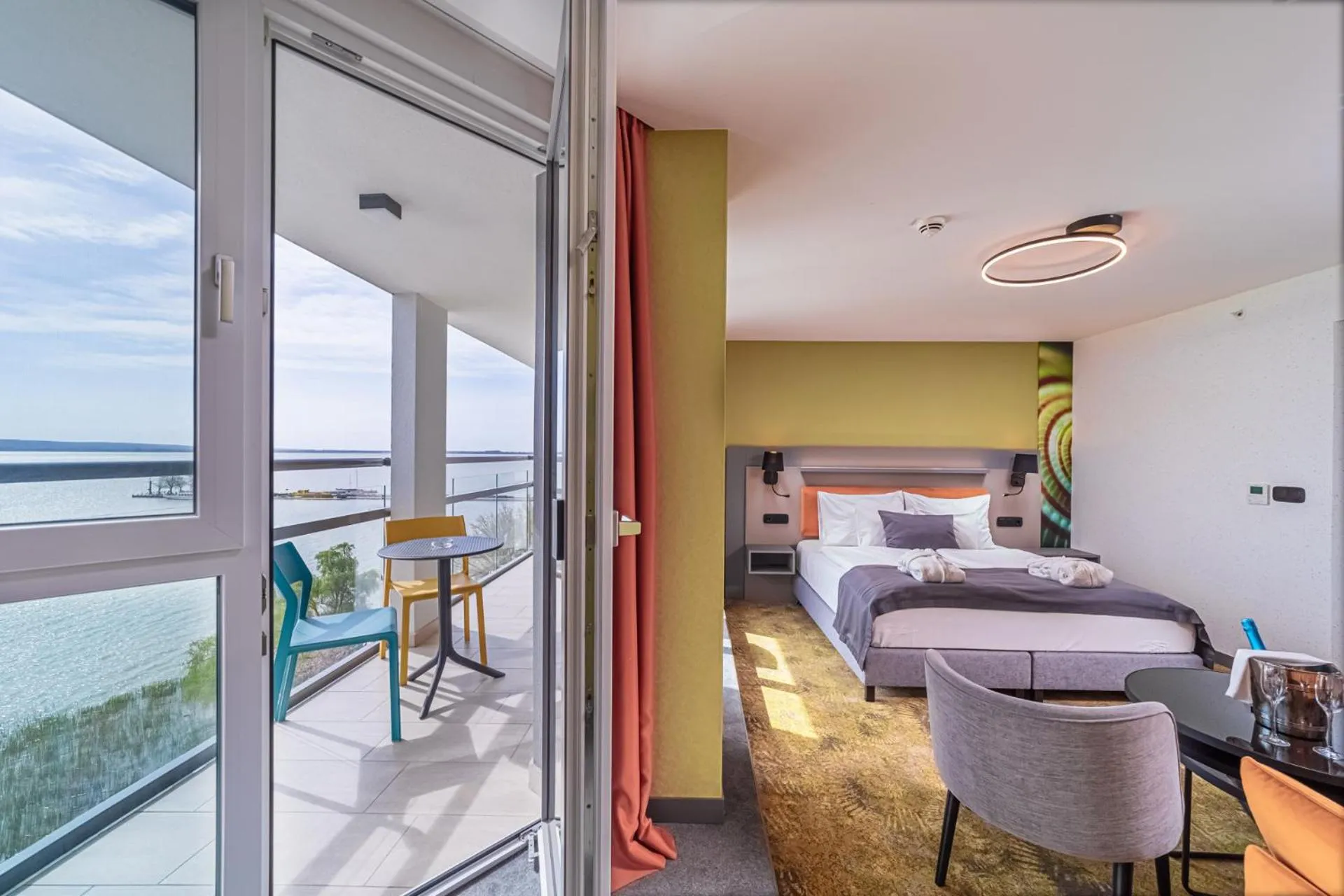 Bed in Hotel Helikon, Keszthely