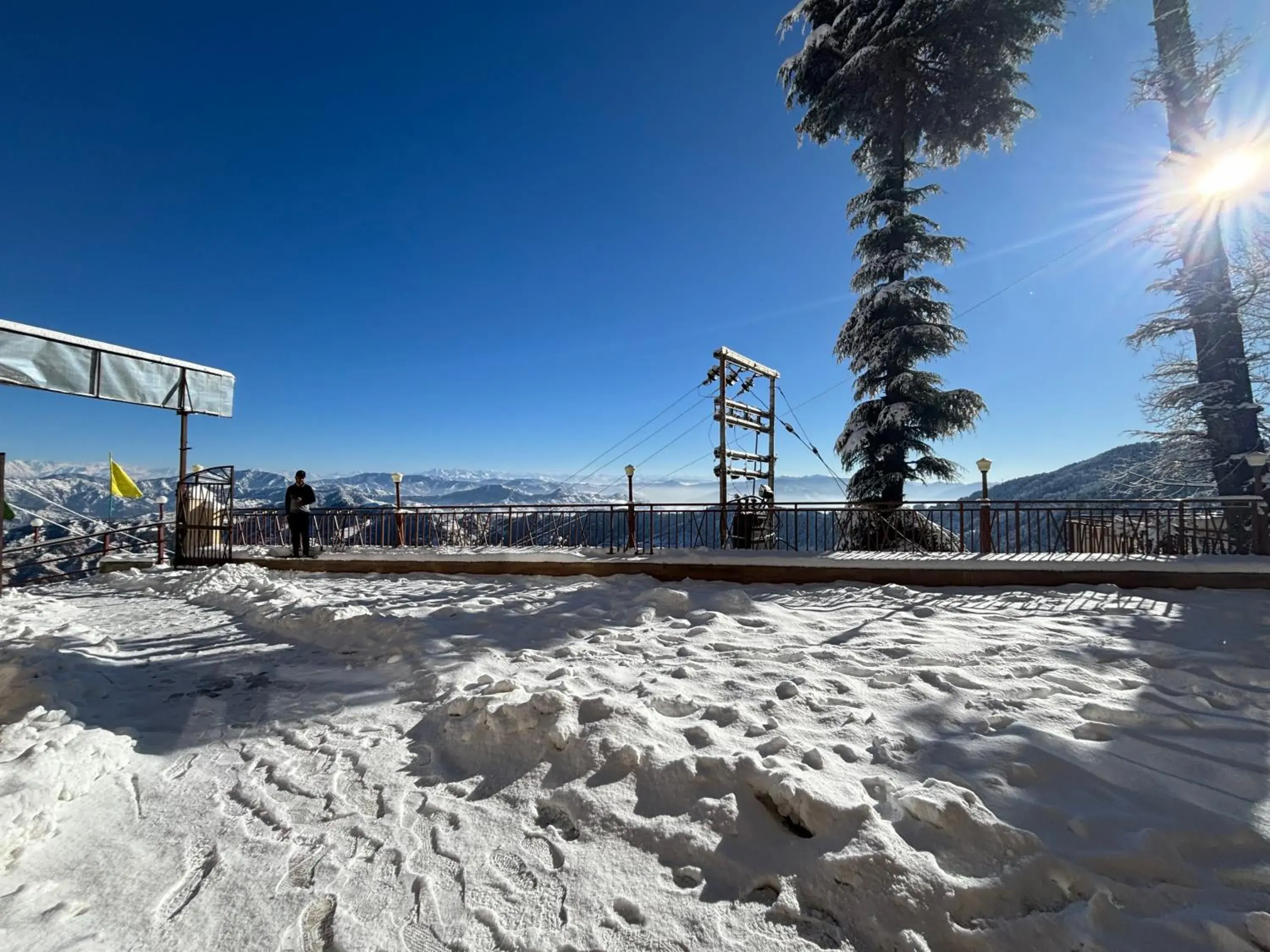 View (from property/room) in Treebo Shimla Ayurvedic Retreat, Kufri - Pure Veg View (from property/room) in Treebo Shimla Ayurvedic Retreat, Kufri - Pure Veg