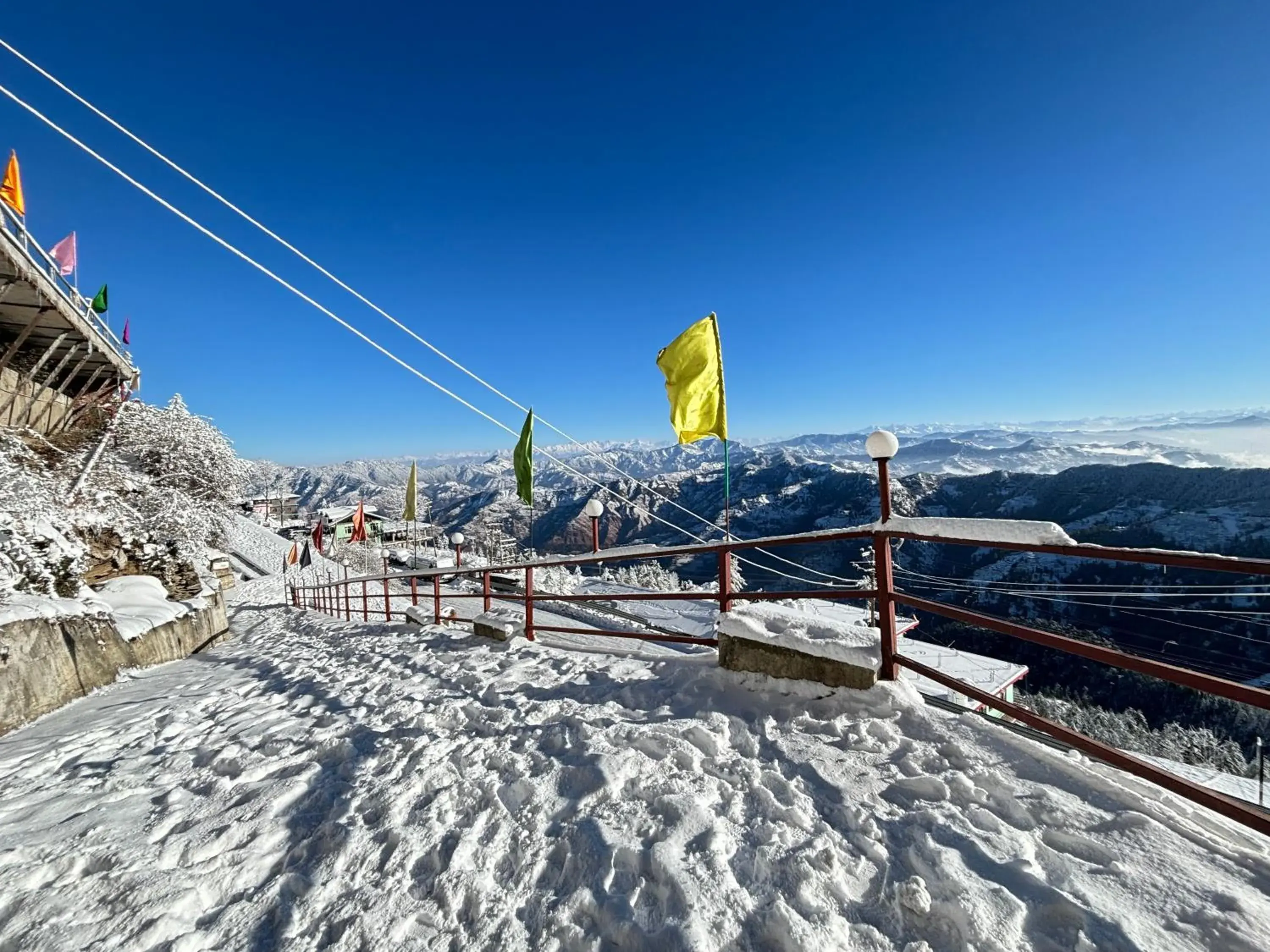 View (from property/room) in Treebo Shimla Ayurvedic Retreat, Kufri - Pure Veg View (from property/room) in Treebo Shimla Ayurvedic Retreat, Kufri - Pure Veg