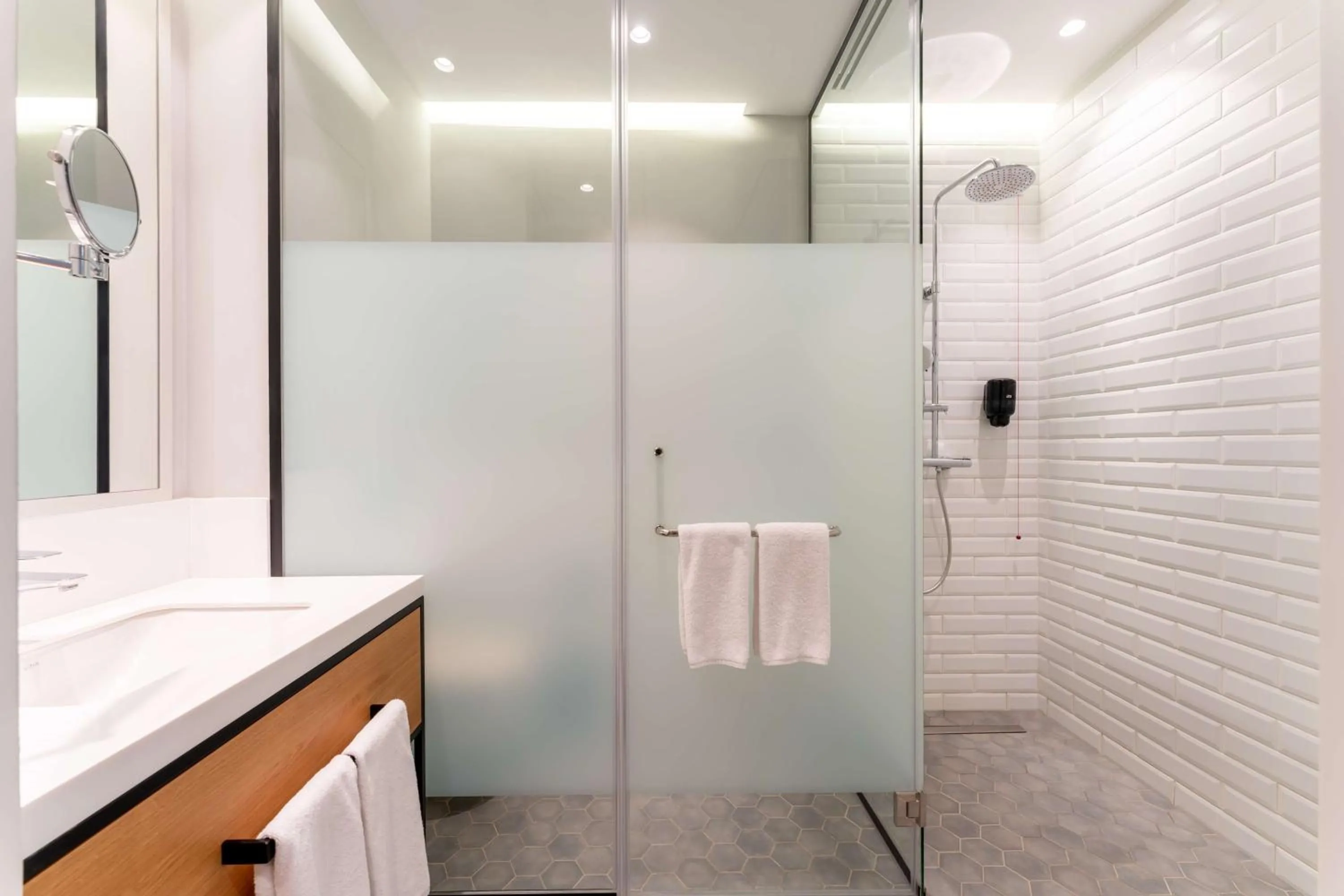 Shower in Sadu Hotel Almaty, a member of Radisson Individuals