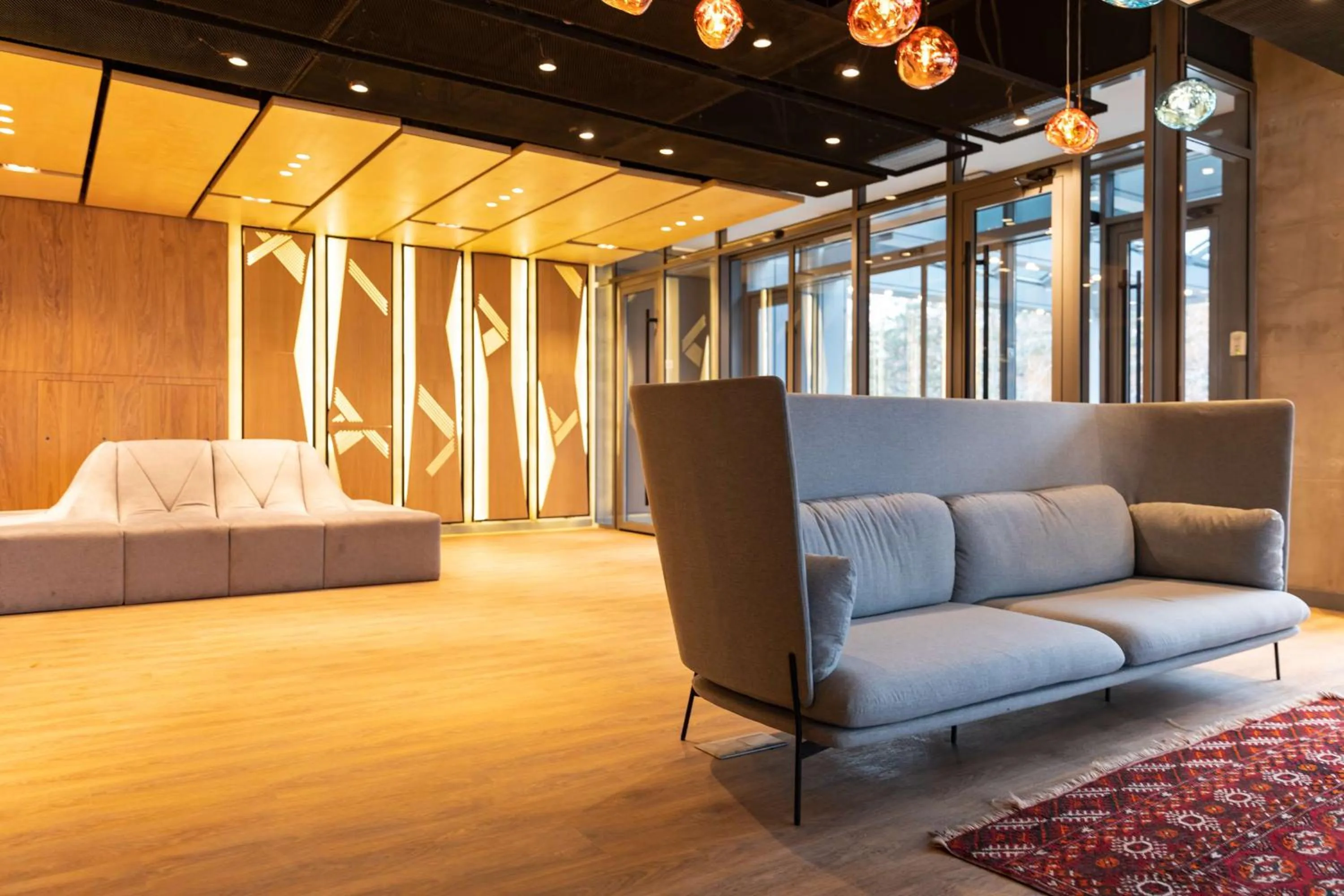 Lobby or reception in Sadu Hotel Almaty, a member of Radisson Individuals