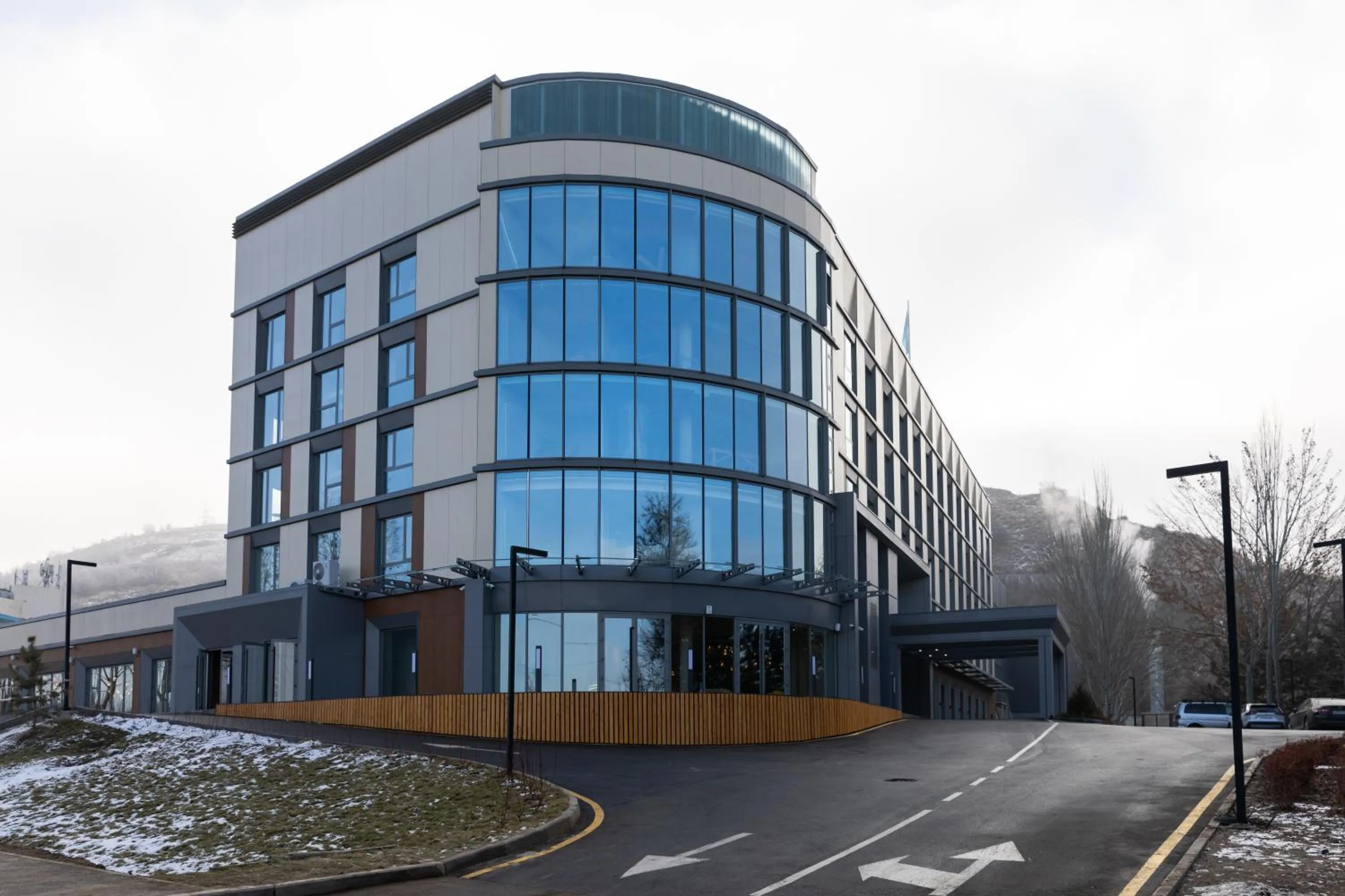 Property building in Sadu Hotel Almaty, a member of Radisson Individuals