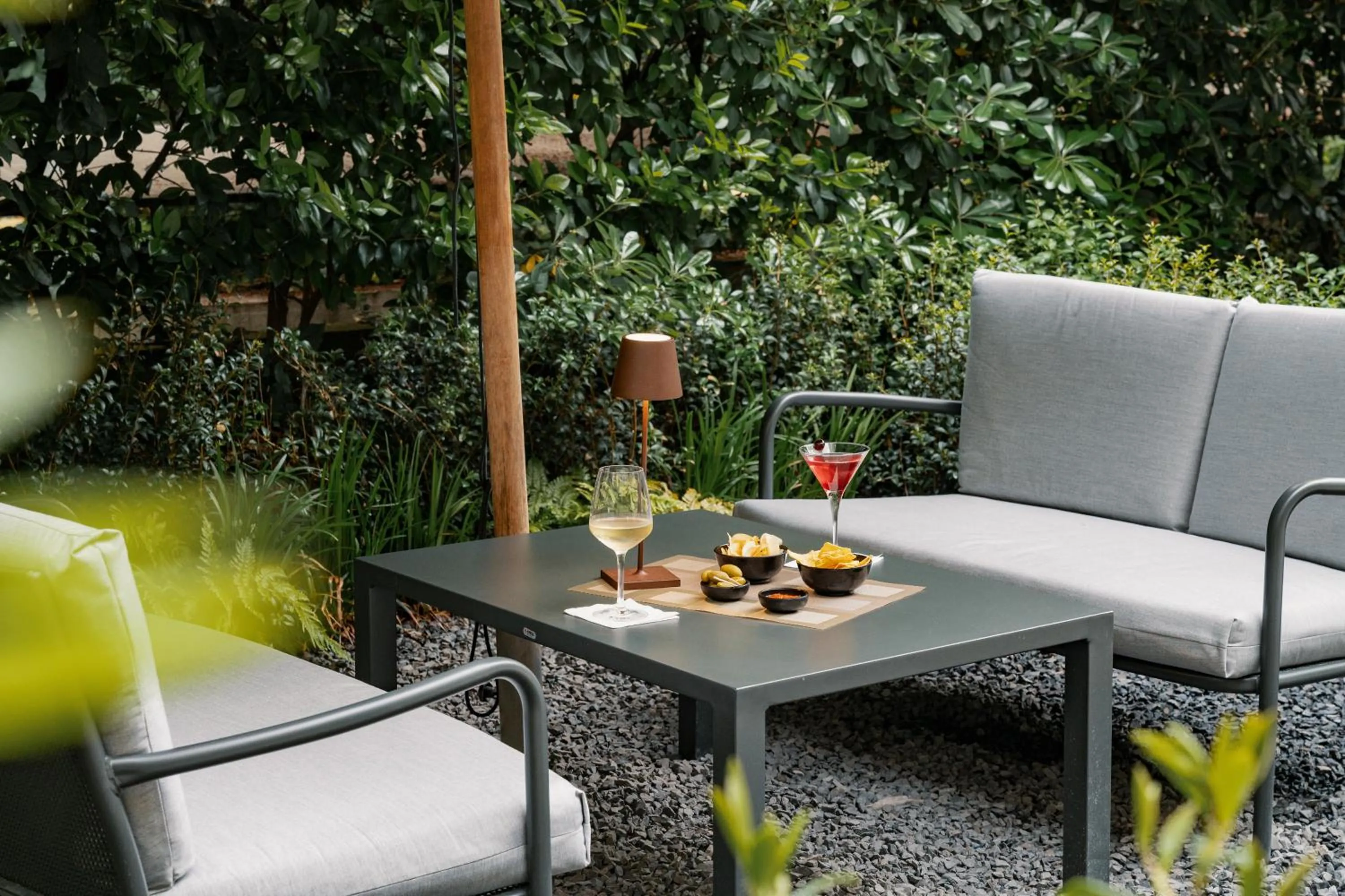 Patio in Hotel Internazionale