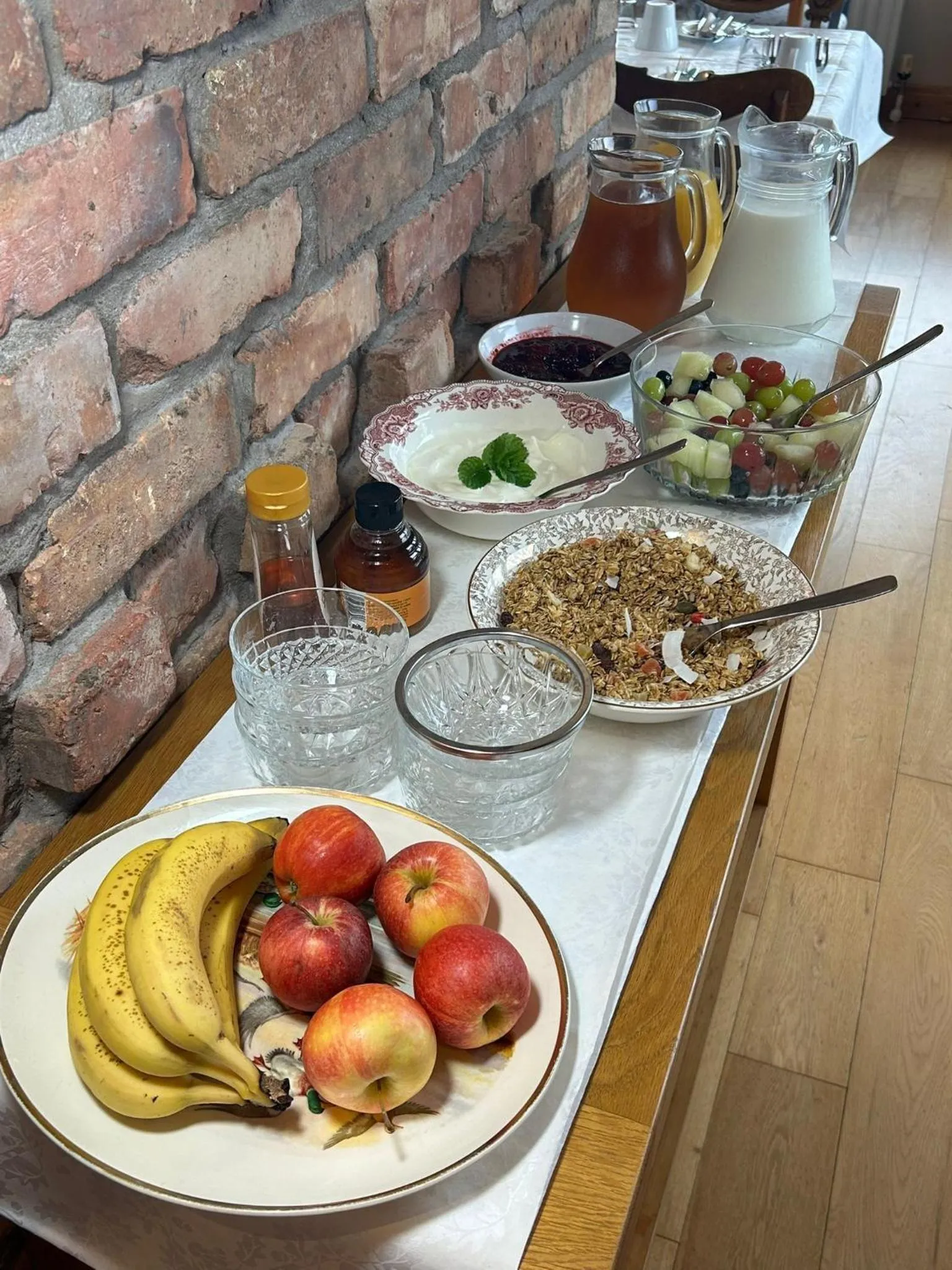 Food and drinks in Dunhill Cottage B&B