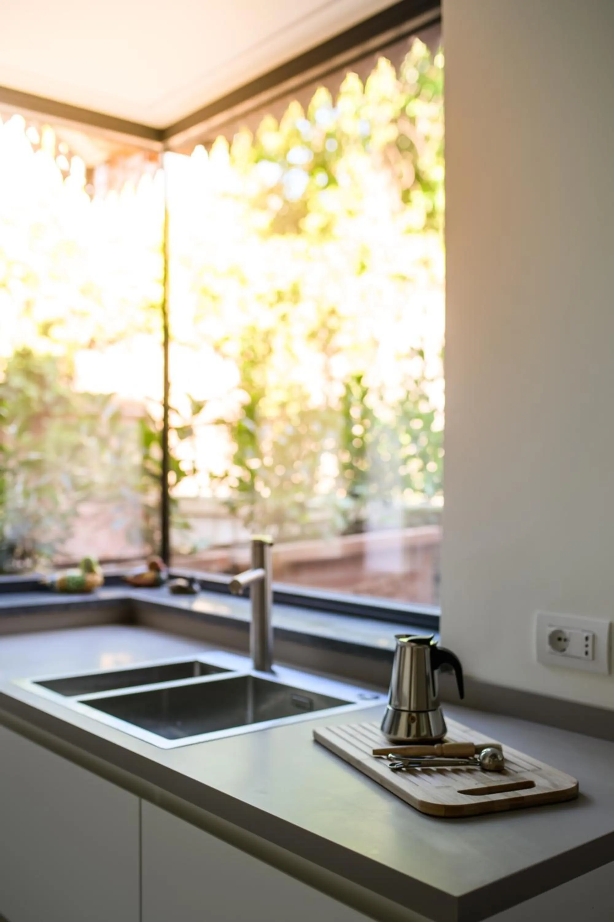 Kitchen or kitchenette in Parco dei Principi