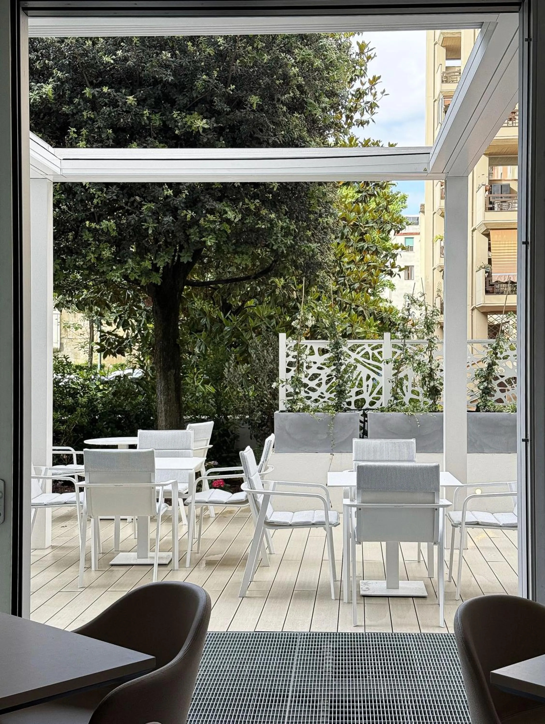 Patio in Hotel Raffaello