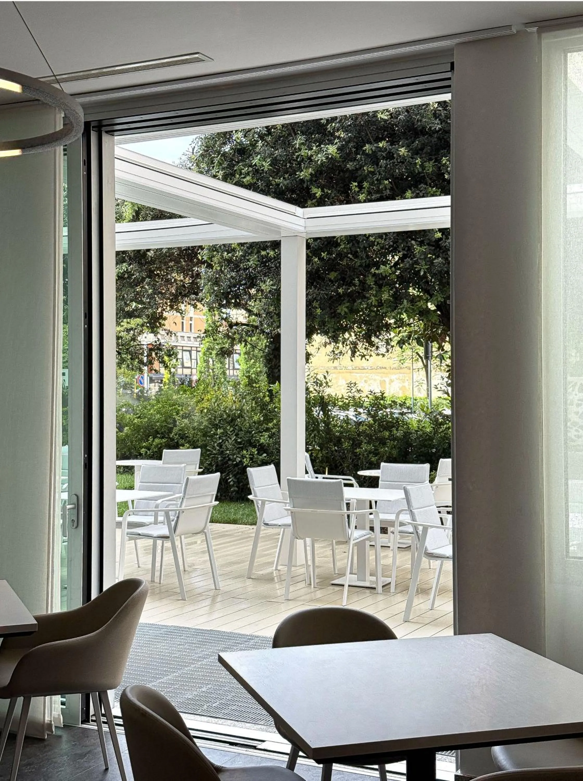 Patio in Hotel Raffaello