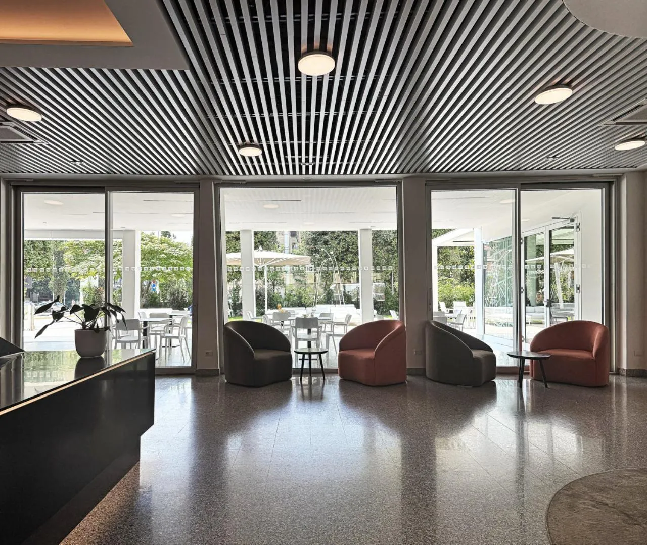 Lobby or reception in Hotel Raffaello