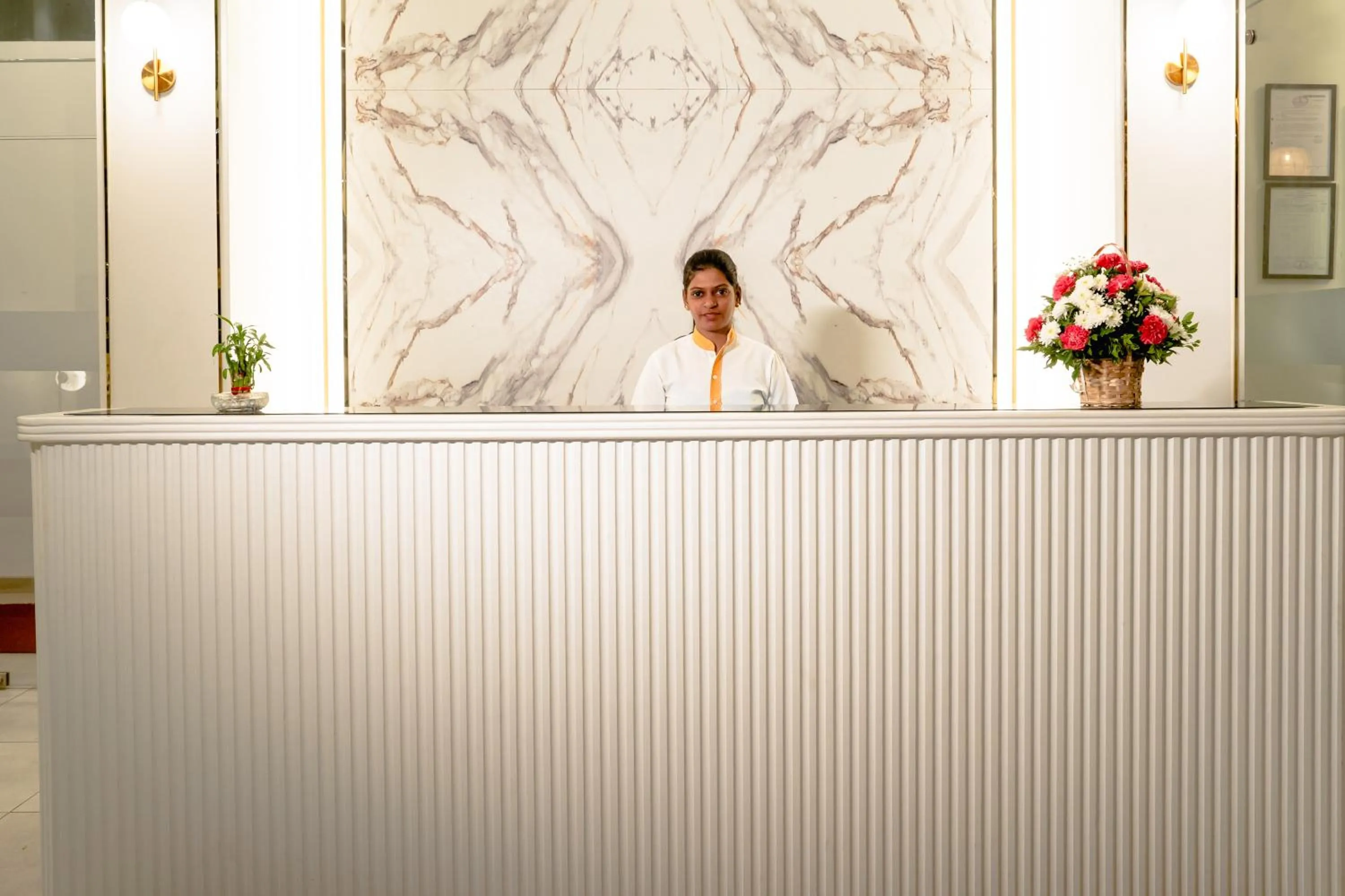 Lobby or reception in TGI Ameya Grand