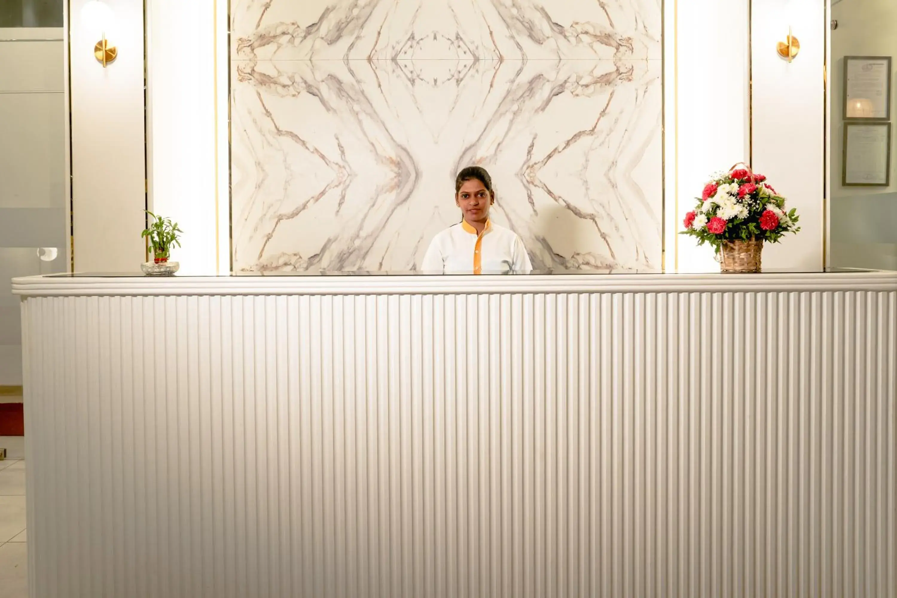 Lobby or reception in TGI Ameya Grand Lobby or reception in TGI Ameya Grand