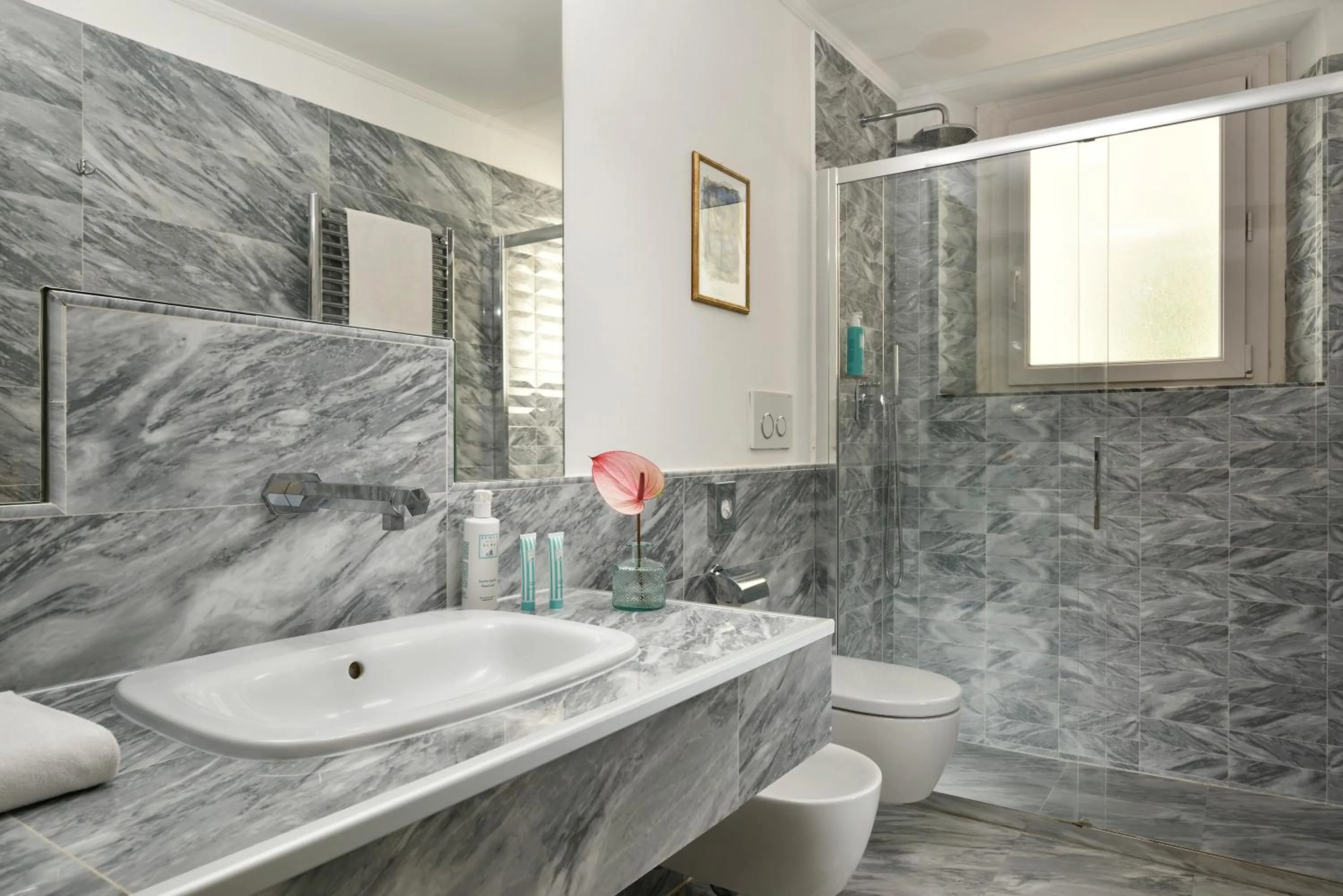 Bathroom in Hotel Kraft