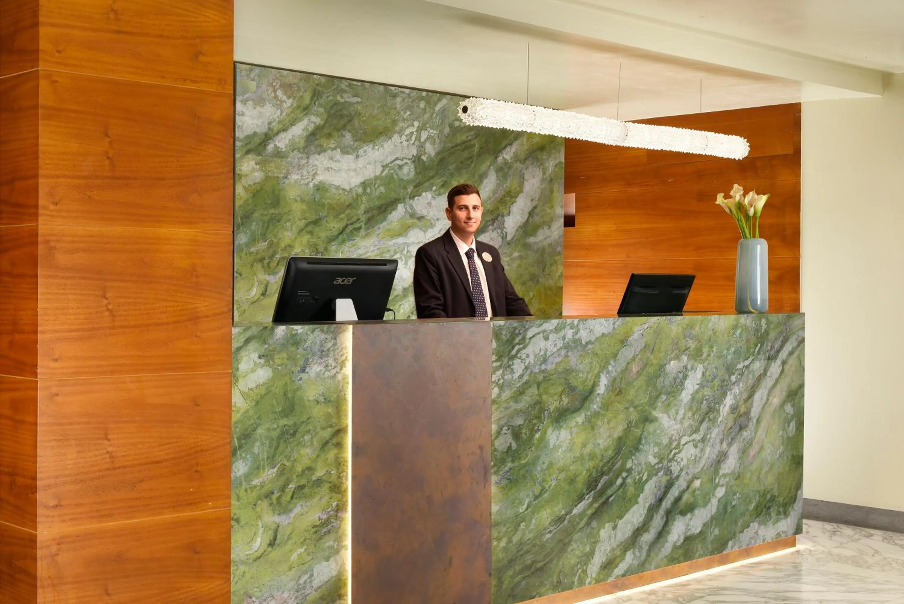 Lobby or reception in Hotel Kraft