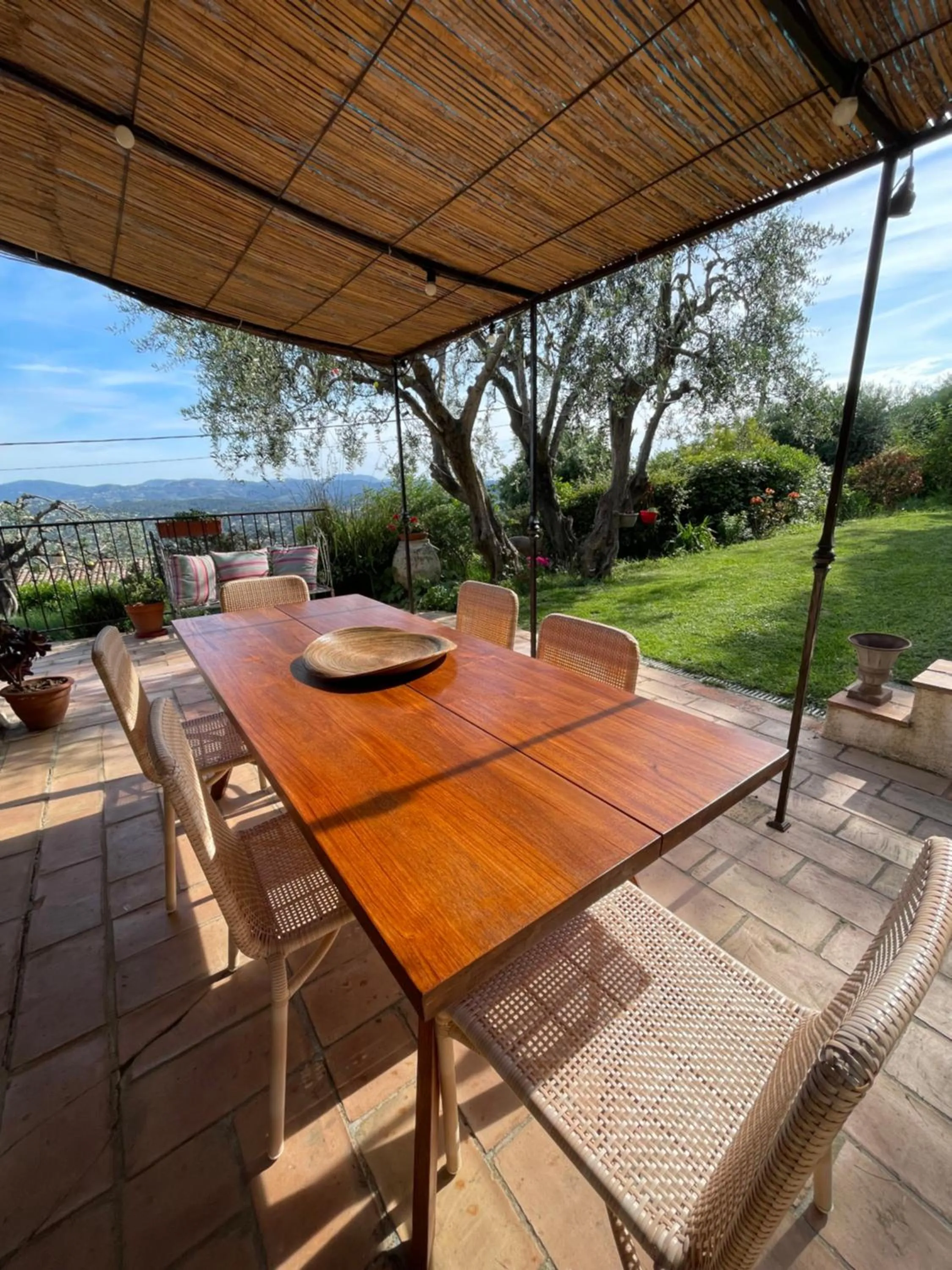 Patio in Villa Daphné