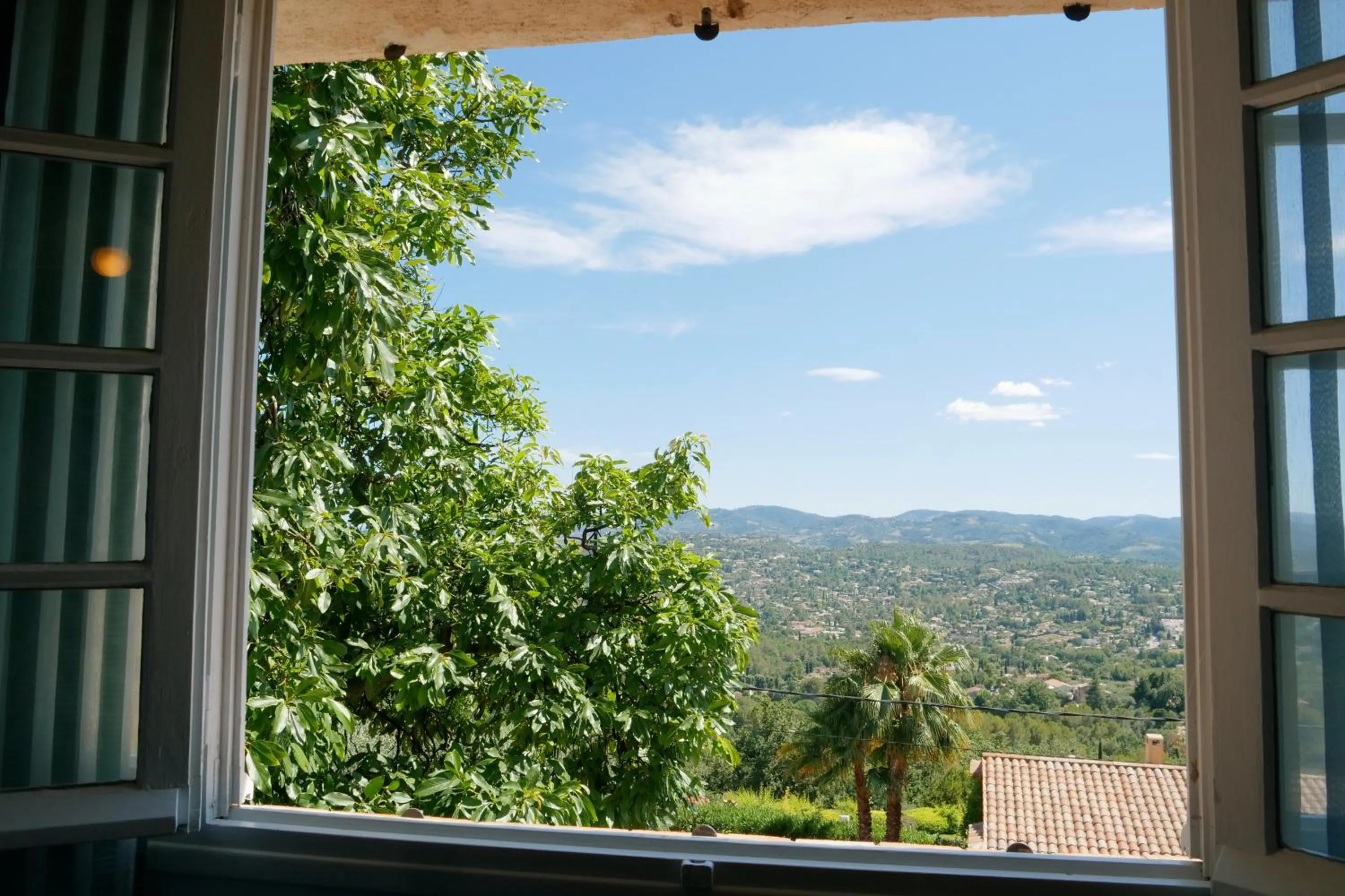 Natural landscape in Villa Daphné
