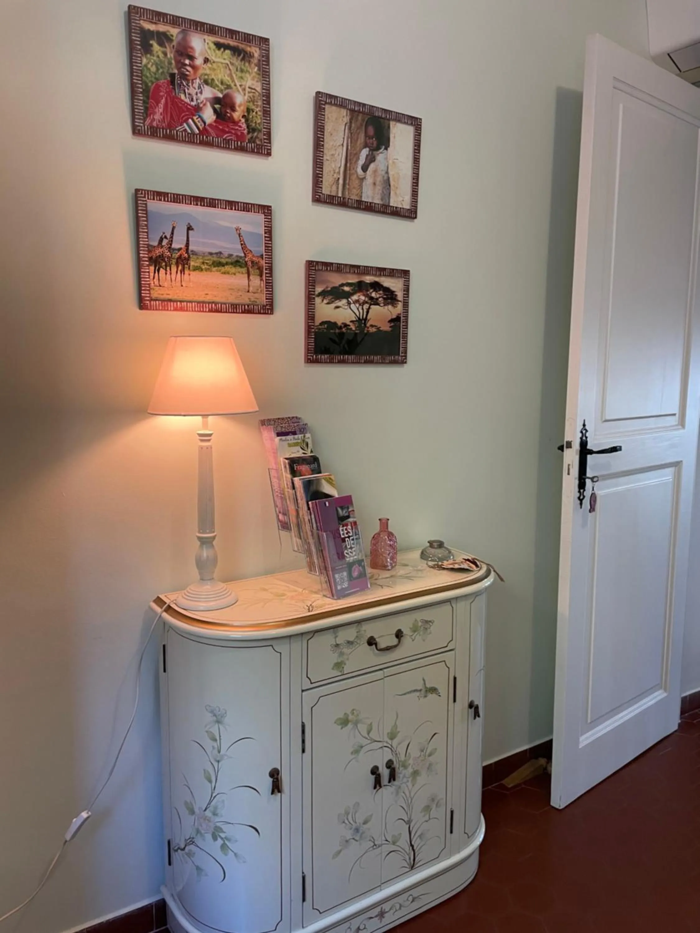 Seating area in Villa Daphné