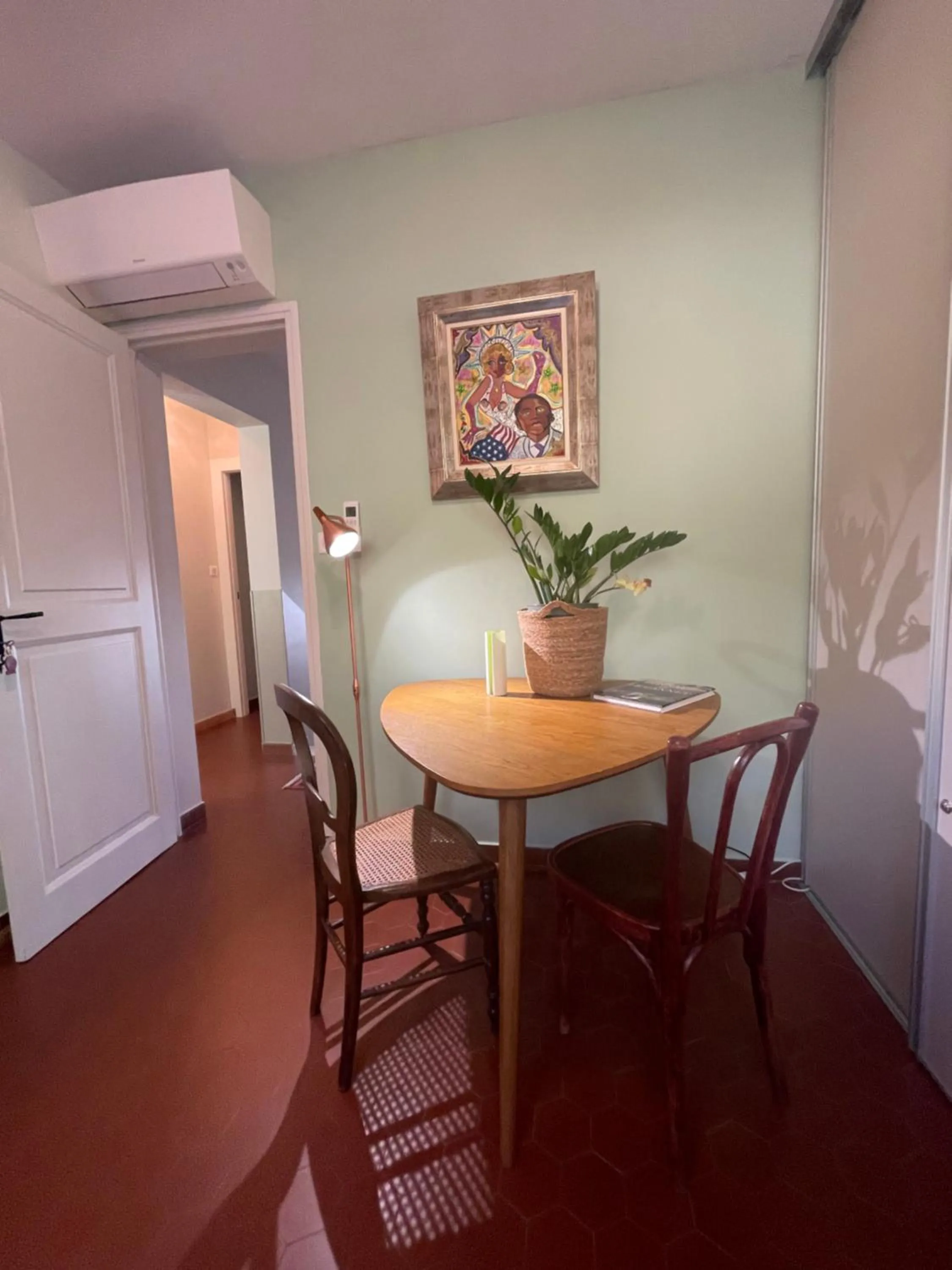 Seating area in Villa Daphné