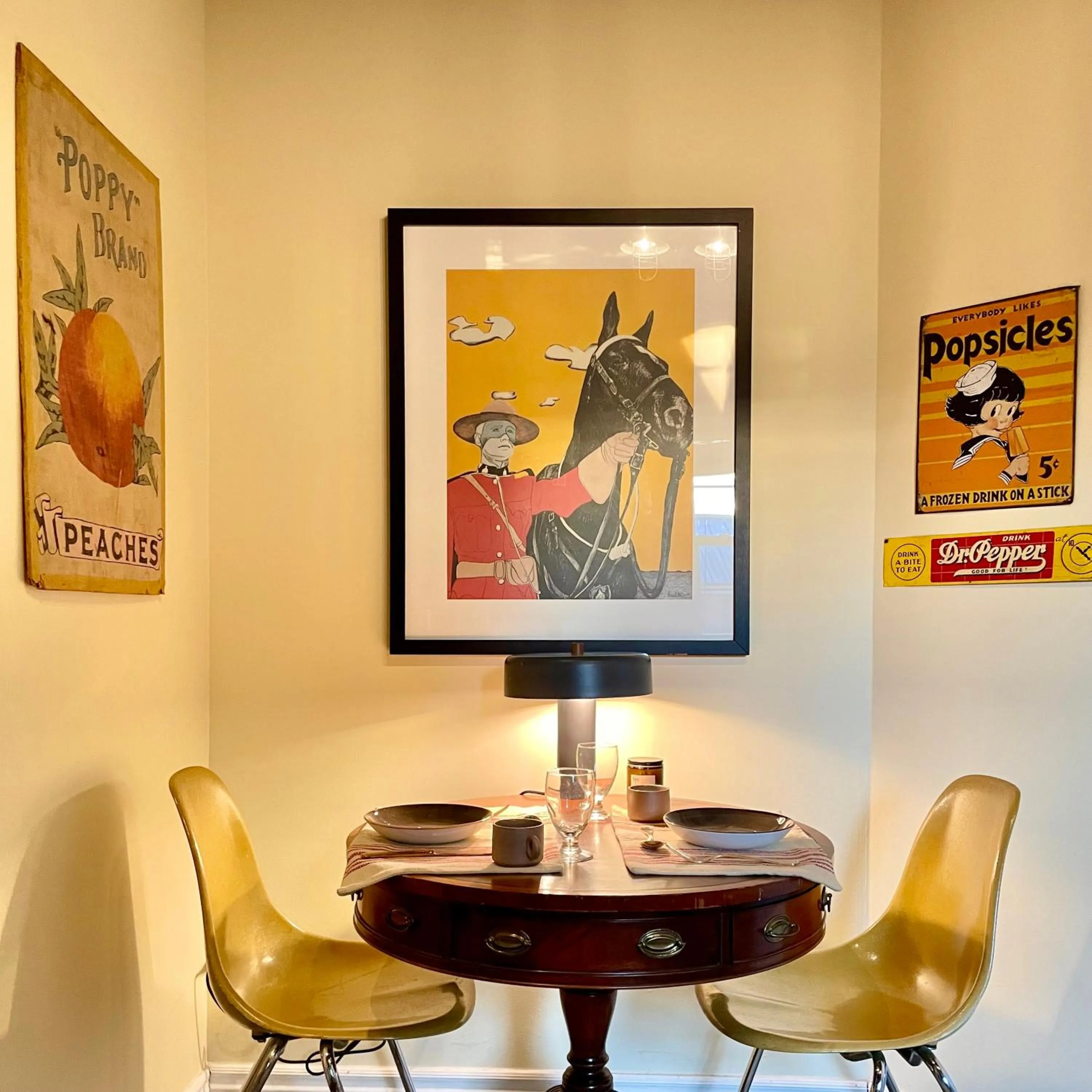 Dining area in The Eddie Hotel and Farm